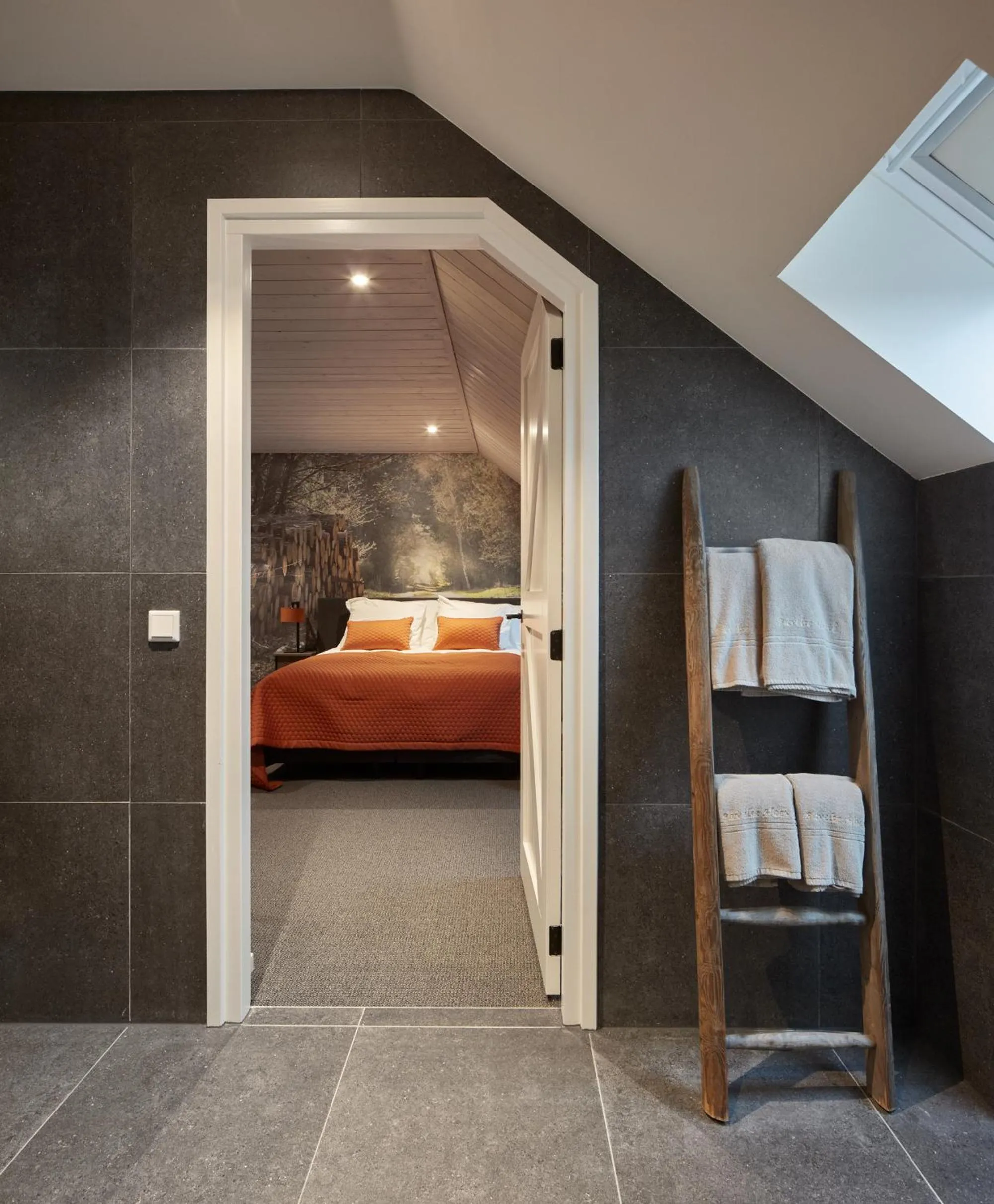 Bed in B&B Bavelse Hoeve