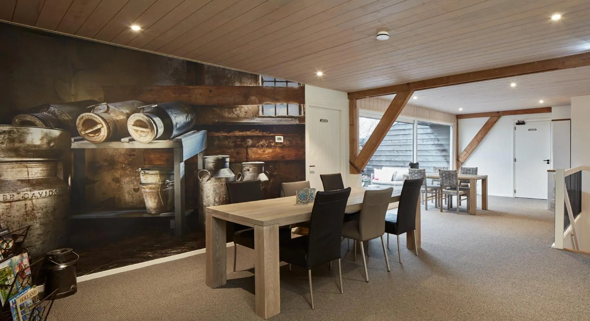 Dining area in B&B Bavelse Hoeve