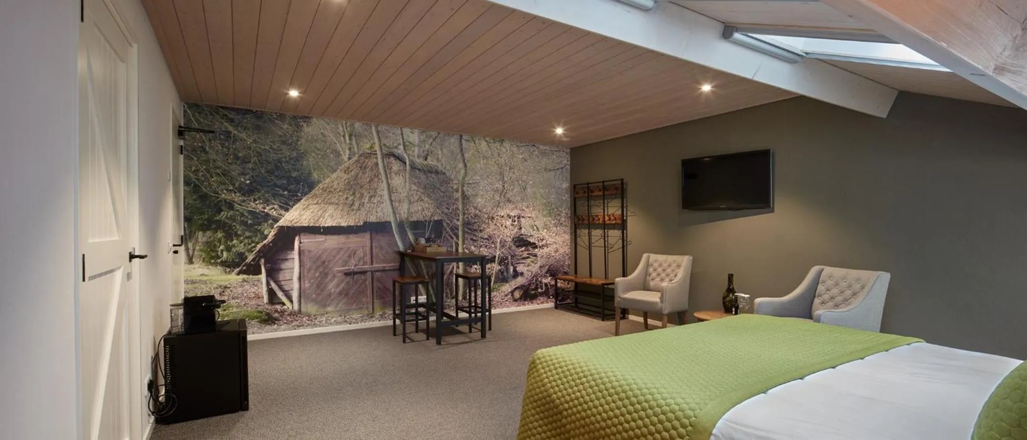 Bed in B&B Bavelse Hoeve