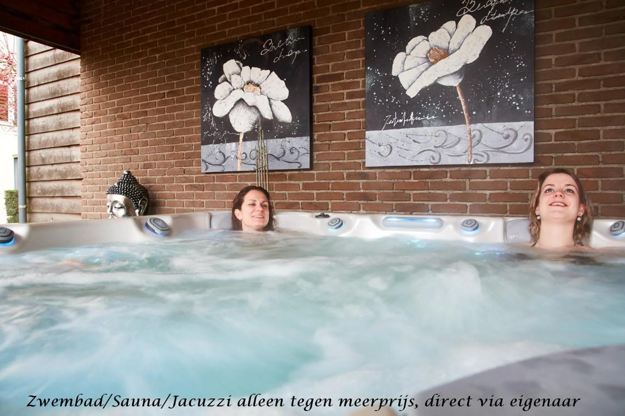 Hot Tub in B&B Bavelse Hoeve