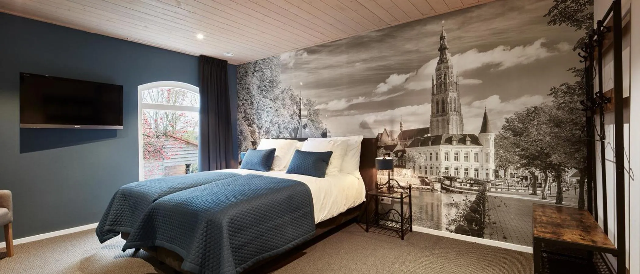 Bed in B&B Bavelse Hoeve