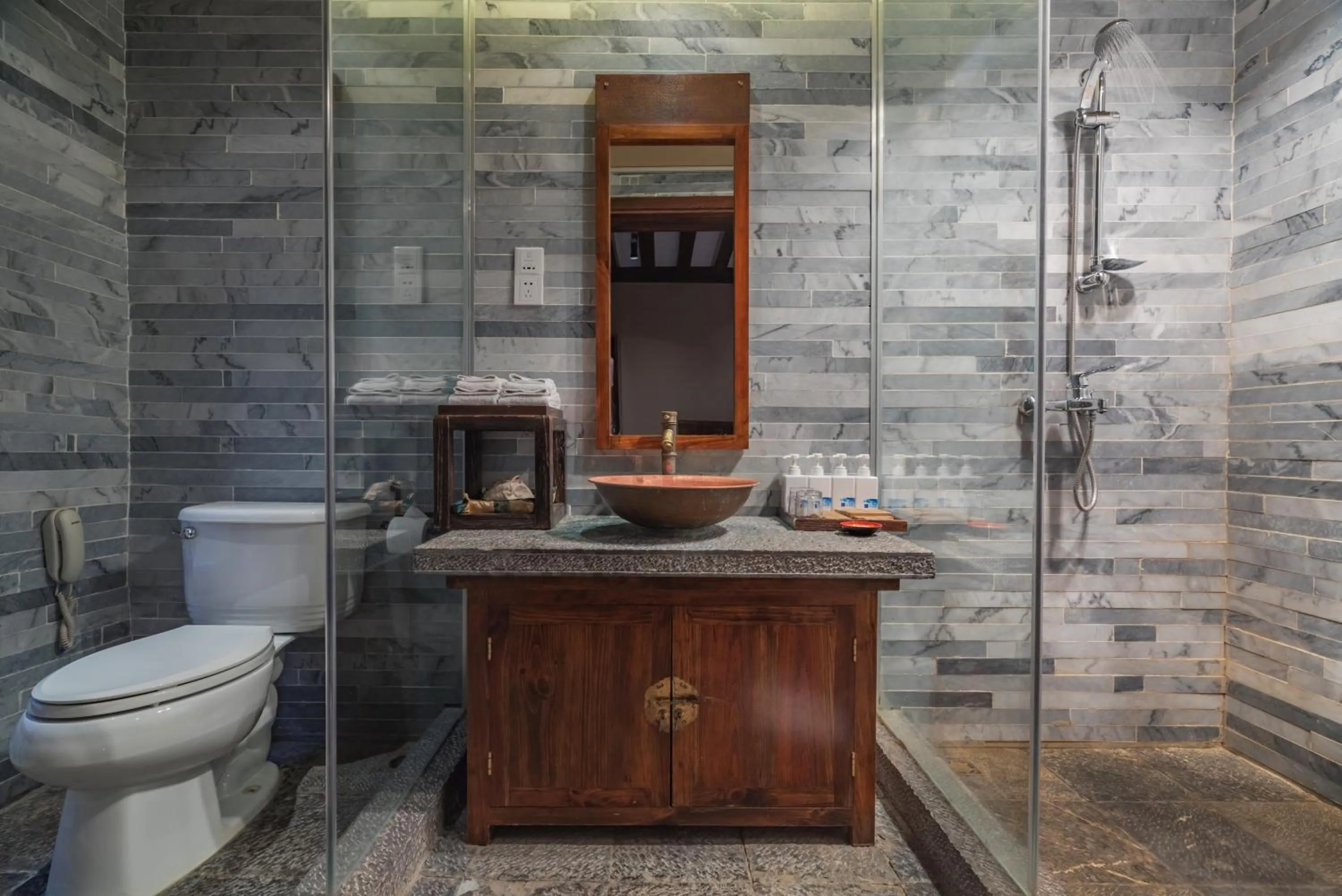 Toilet in Arro Khampa By Zinc Journey Shangri-la