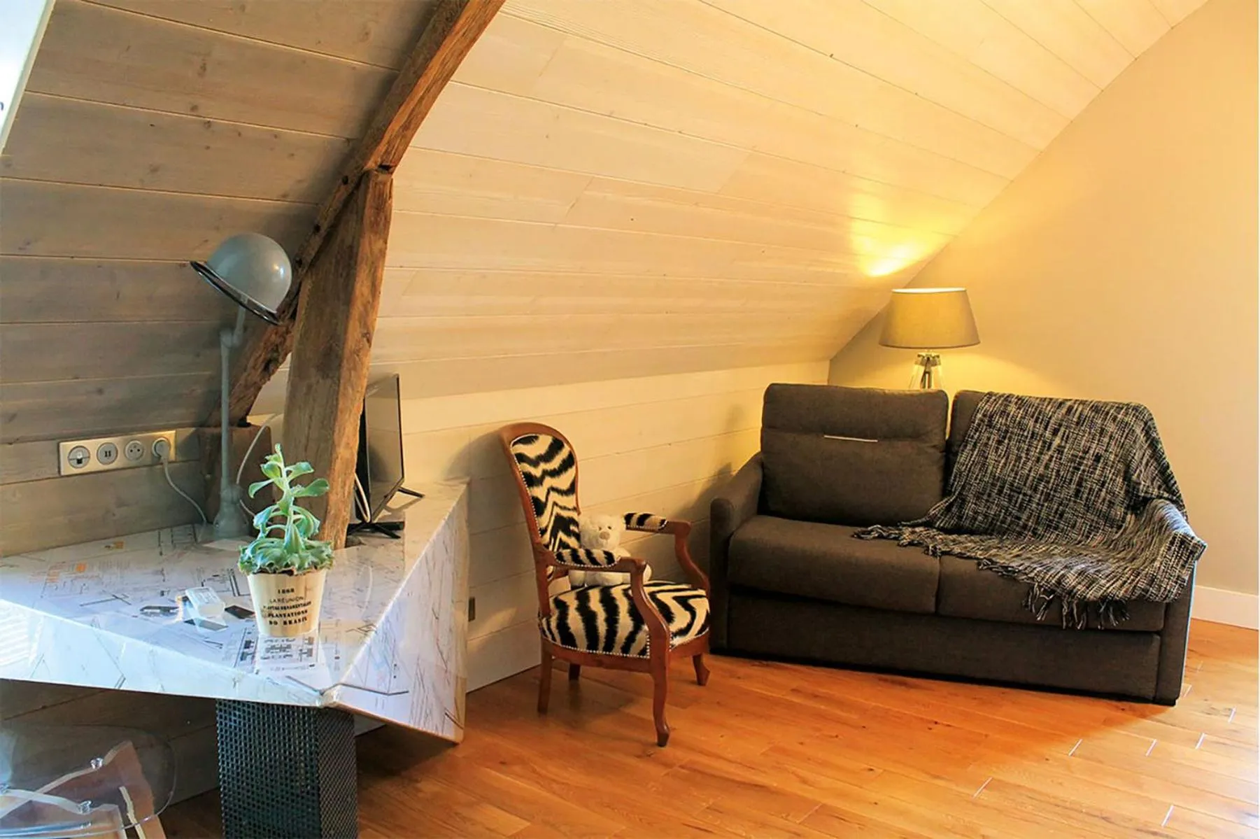 Bedroom in Le Chêne creux