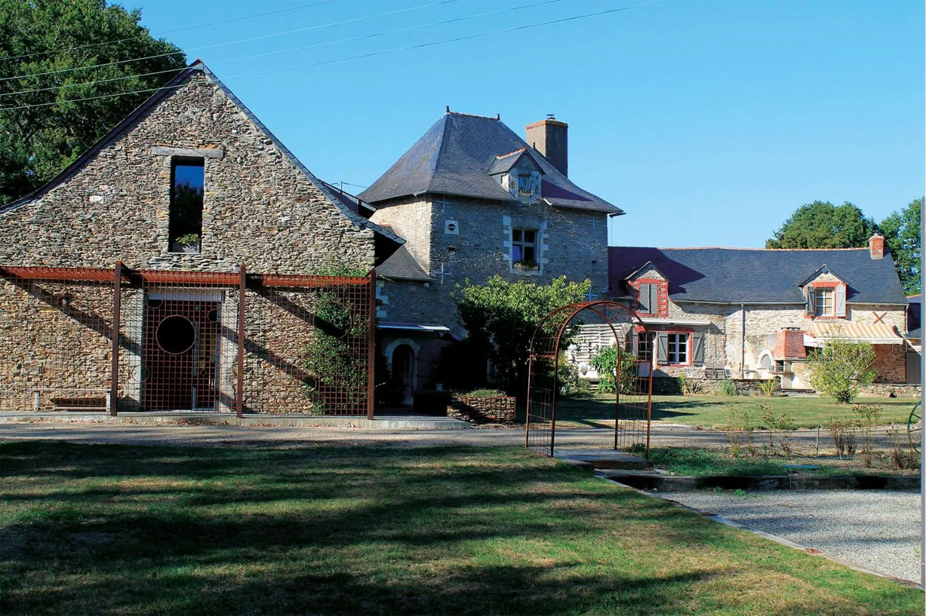 Garden in Le Chêne creux