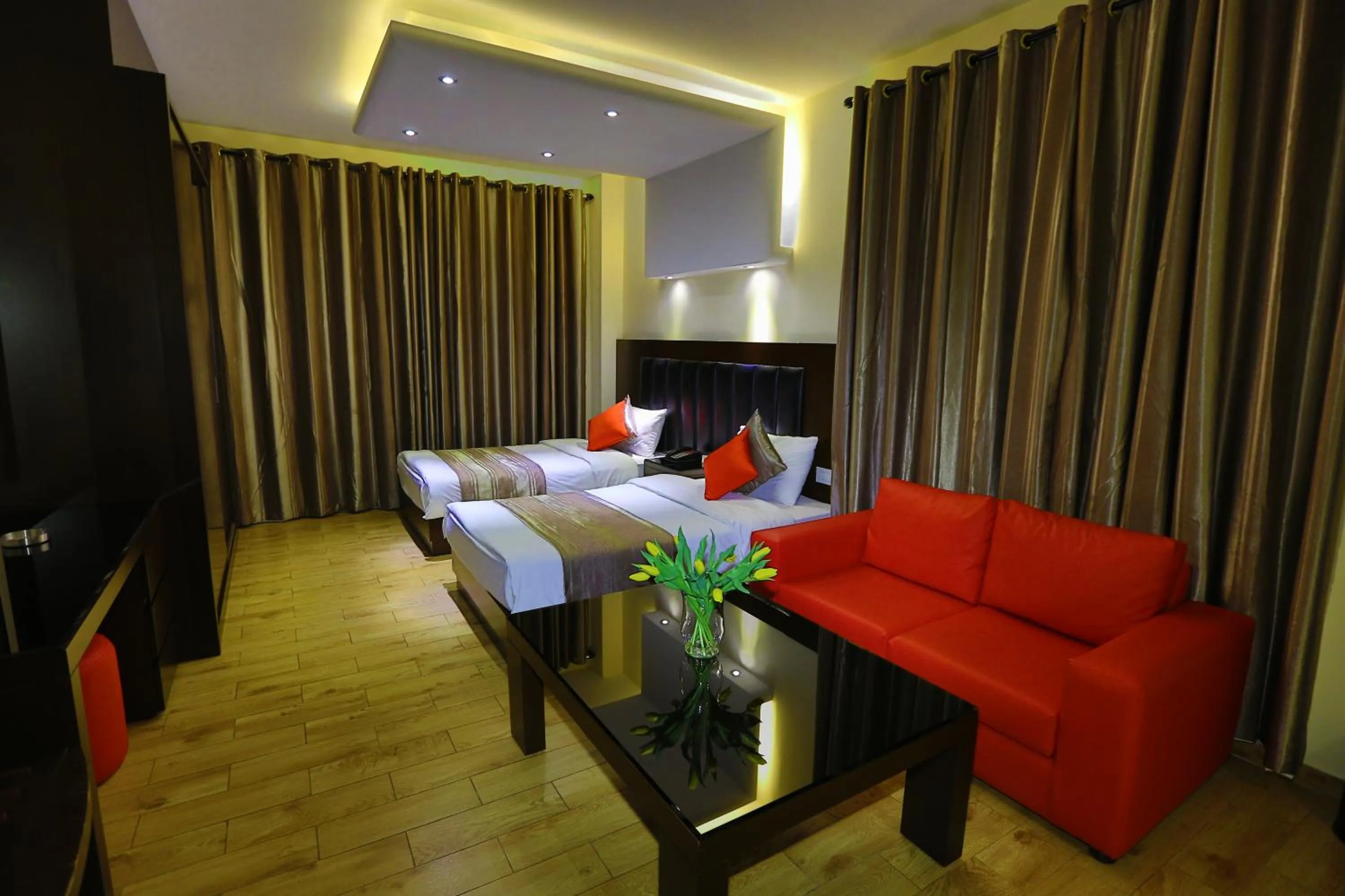 Seating area in Jounieh Suites Boutique Hotel