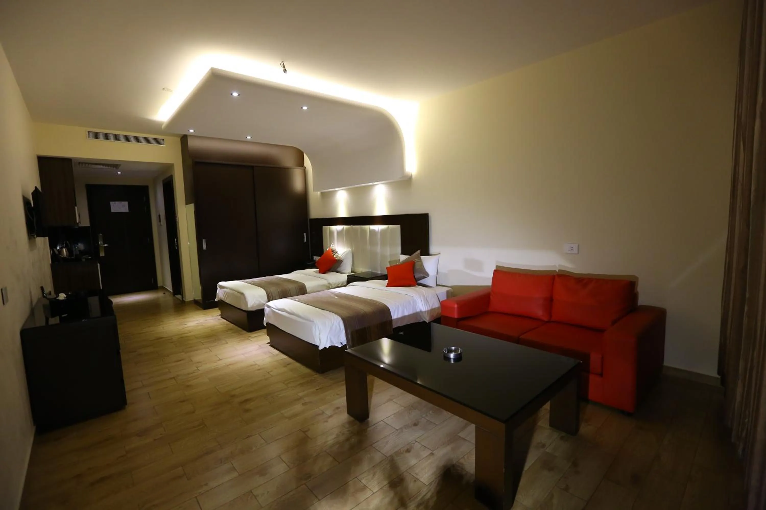 Living room, Bed in Jounieh Suites Boutique Hotel