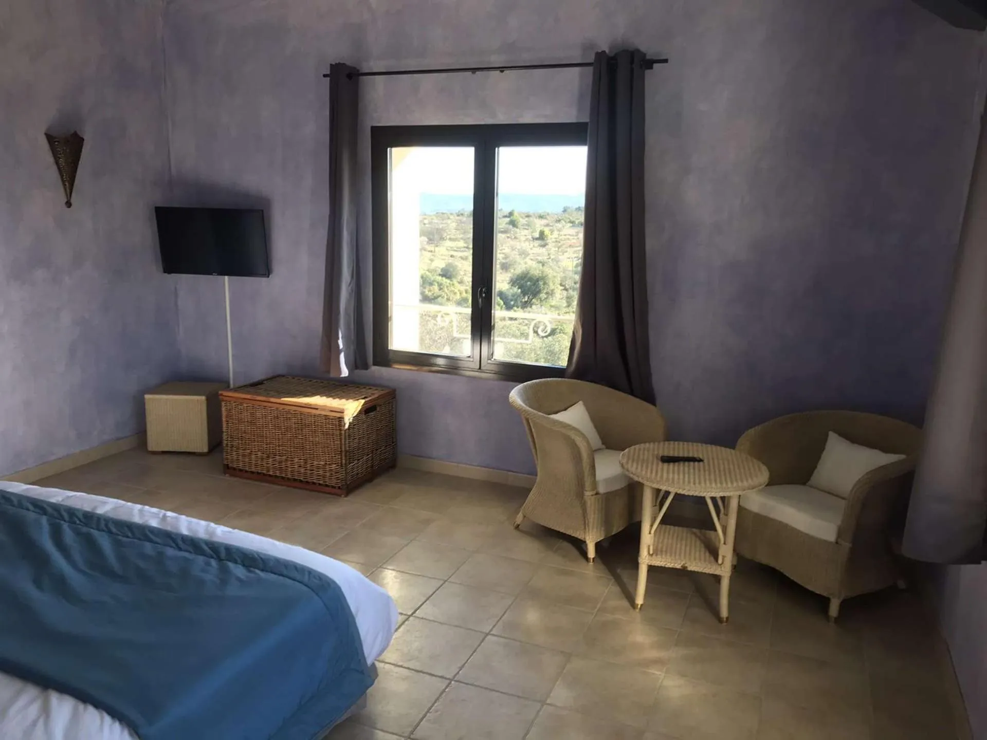 Bedroom in Le Mas de la Villarde