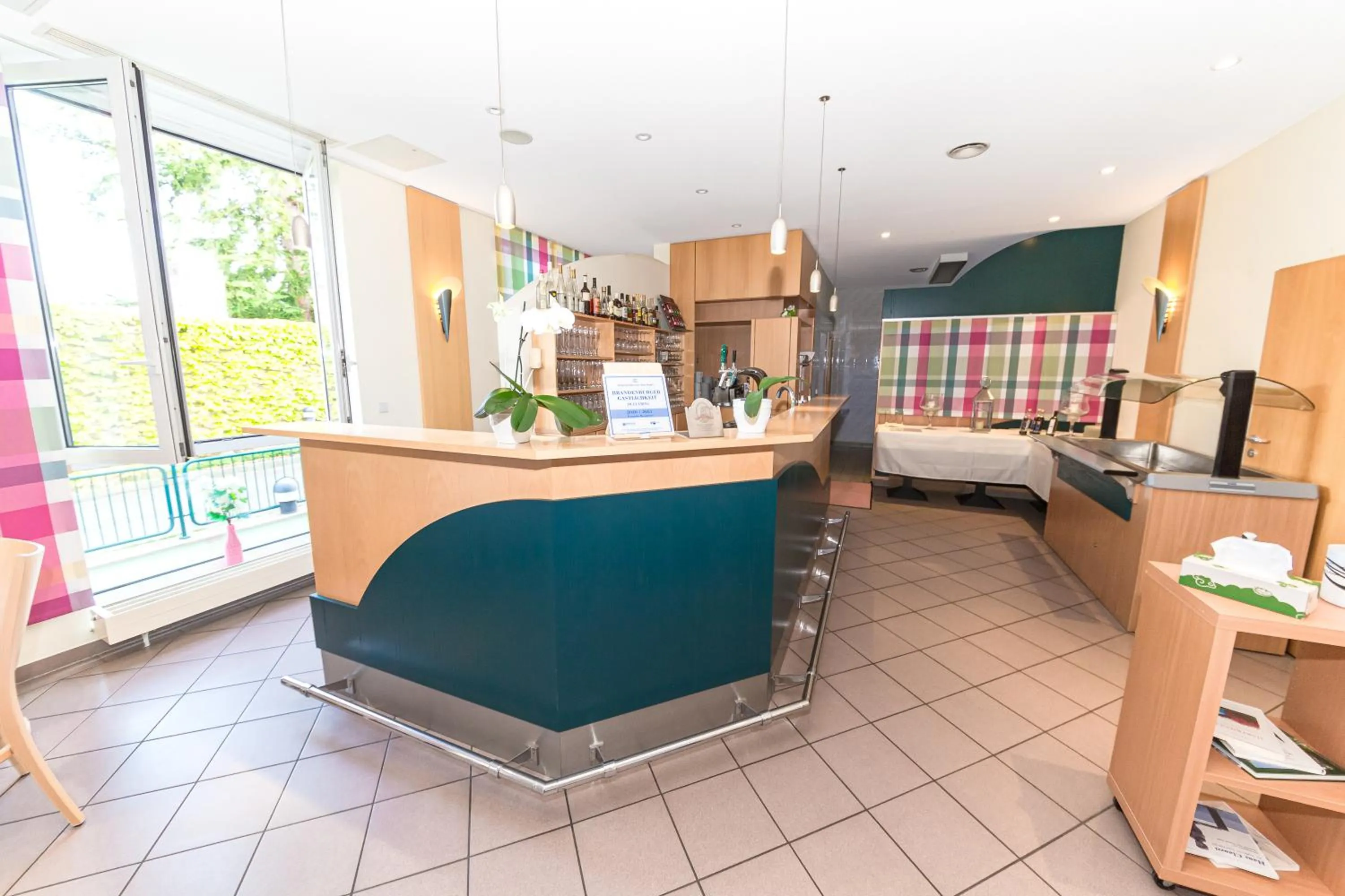 Restaurant/places to eat in Akzent Parkhotel Trebbin