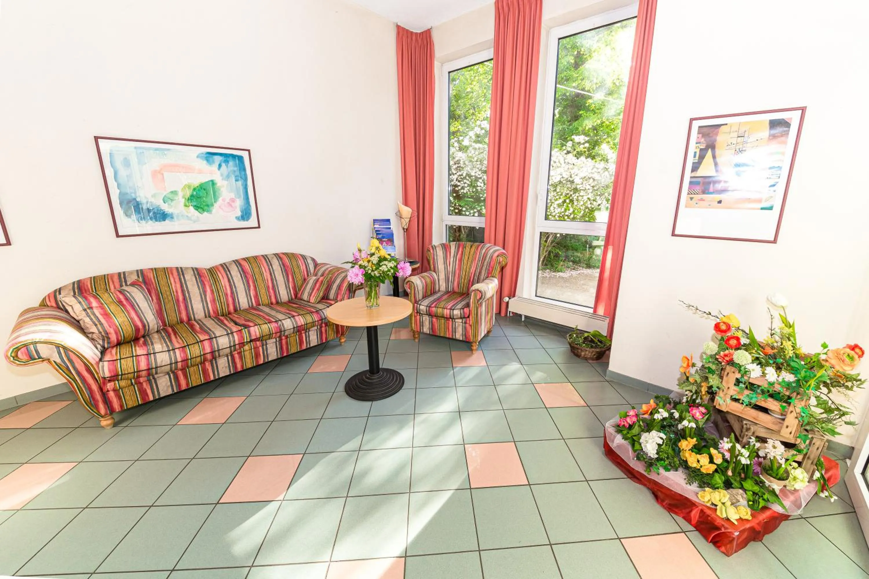 Lobby or reception in Akzent Parkhotel Trebbin