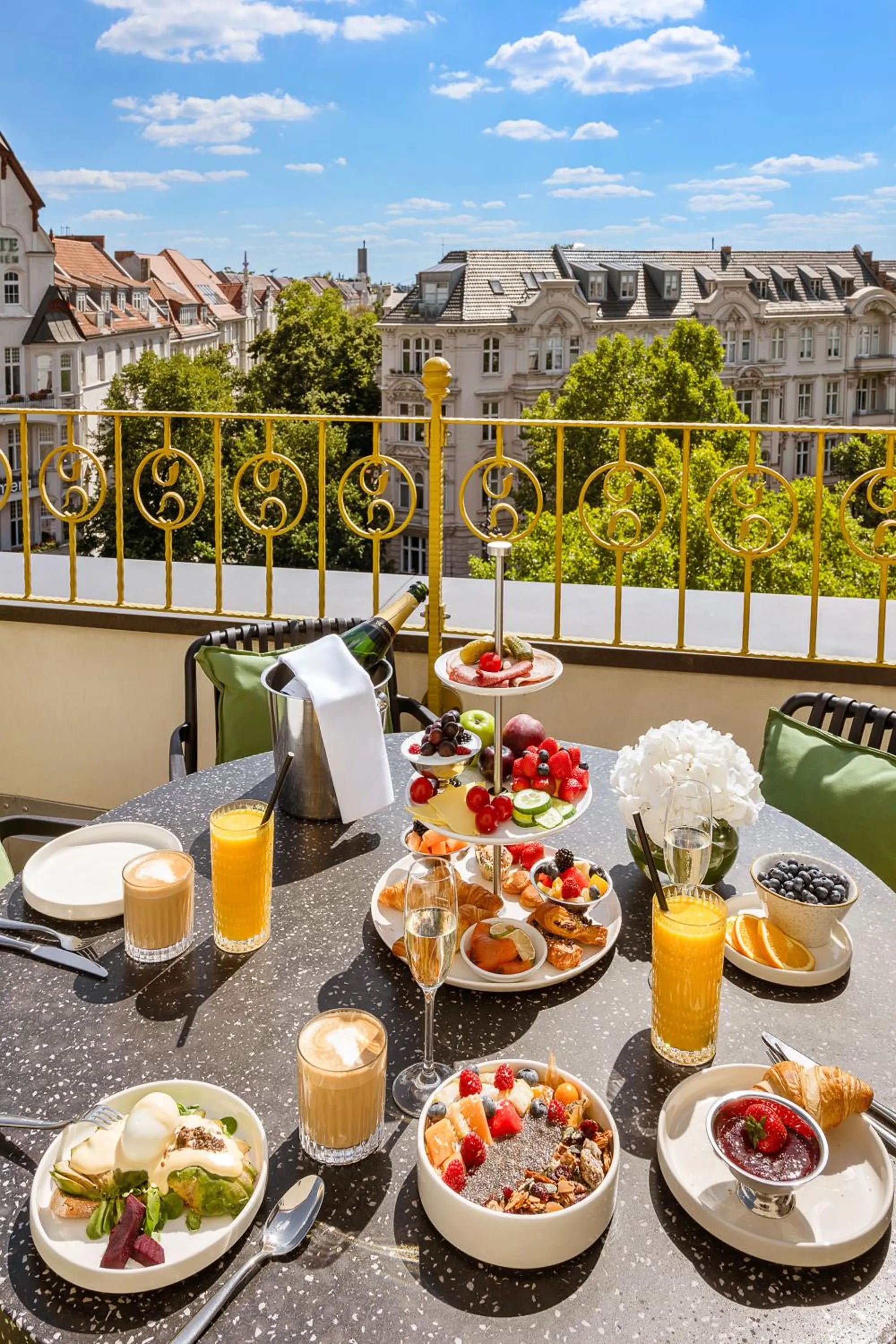 Balcony/Terrace in Hotel Bristol Berlin