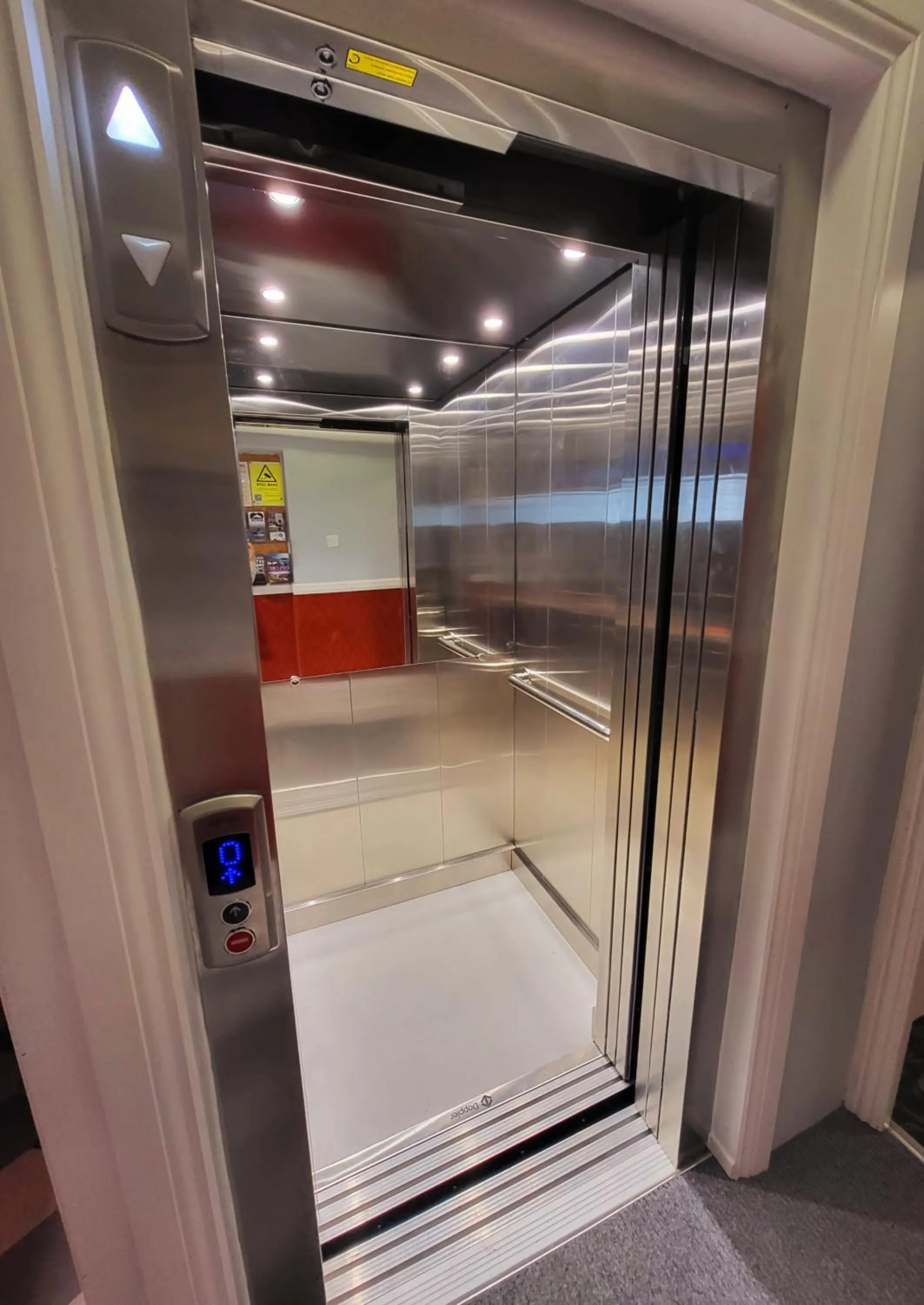 elevator in At Caledonia