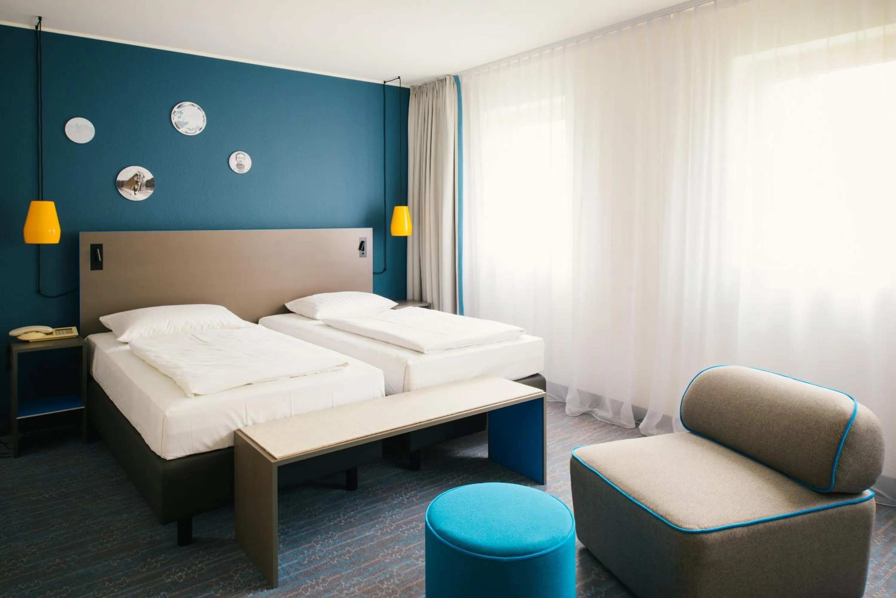 Bedroom, Bed in Vienna House Easy by Wyndham Bad Oeynhausen