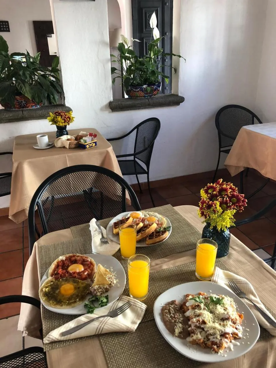 Breakfast in Hotel Antigua Posada