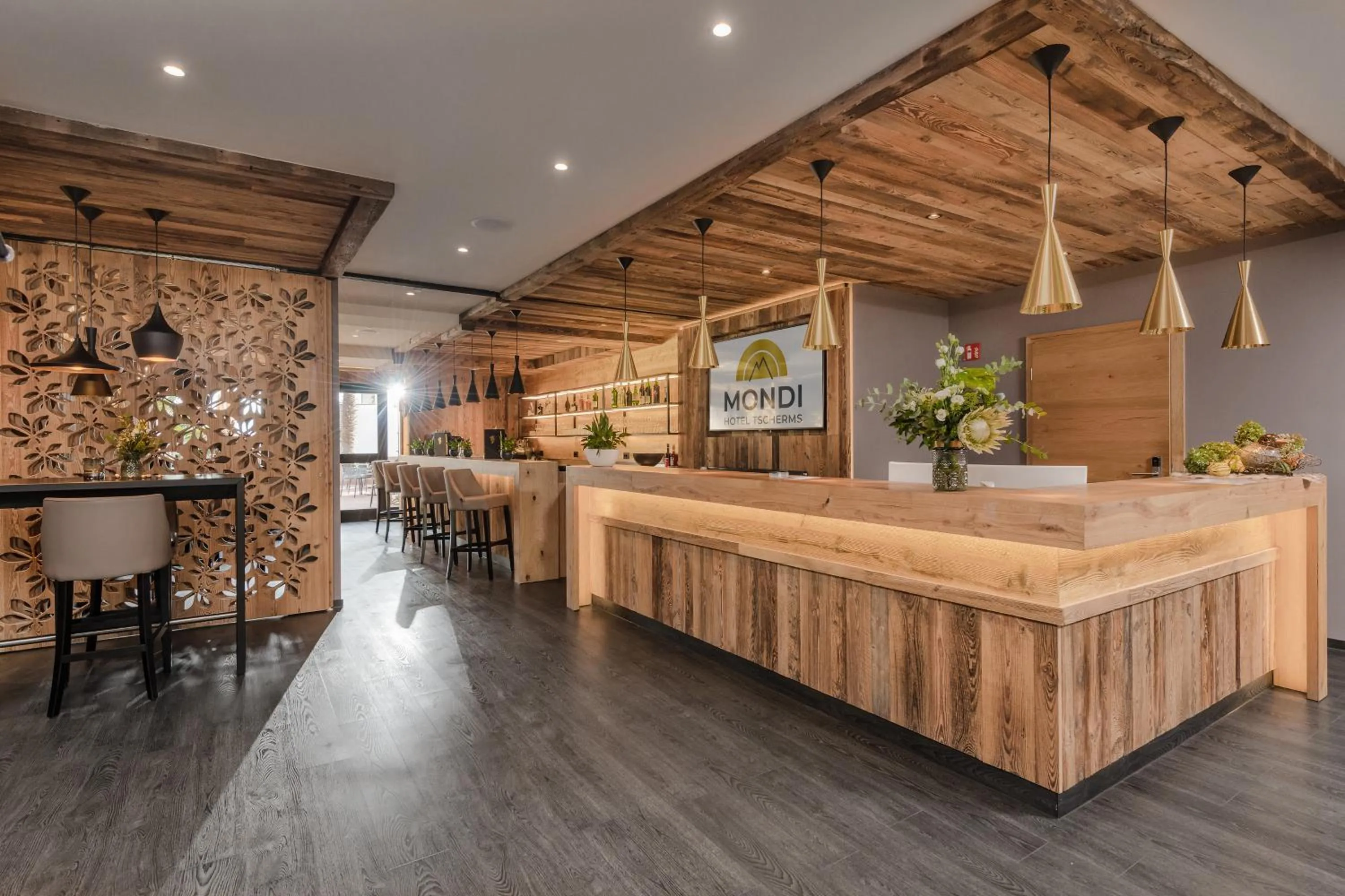 Lounge or bar in MONDI Hotel Tscherms