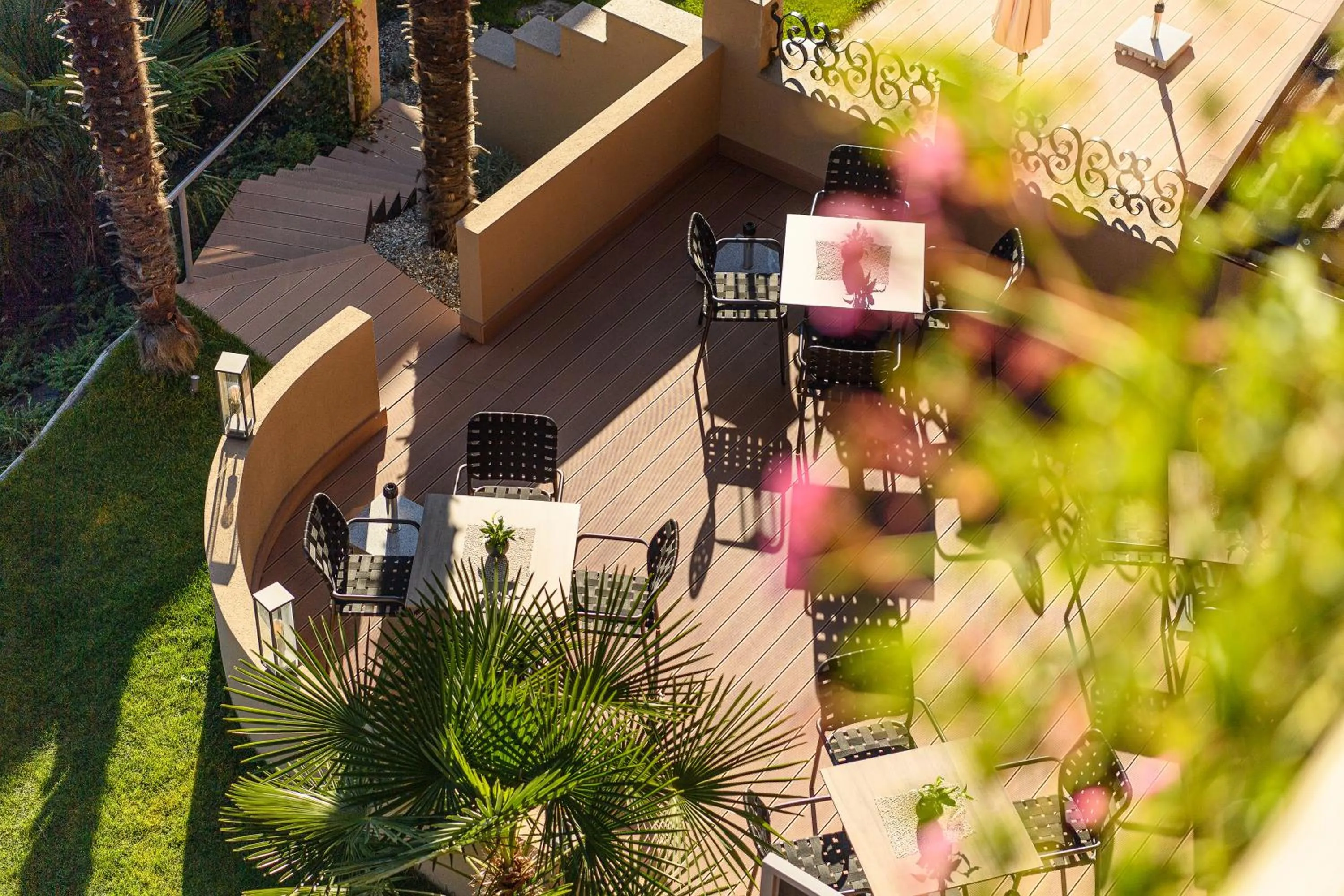 Balcony/Terrace in MONDI Hotel Tscherms