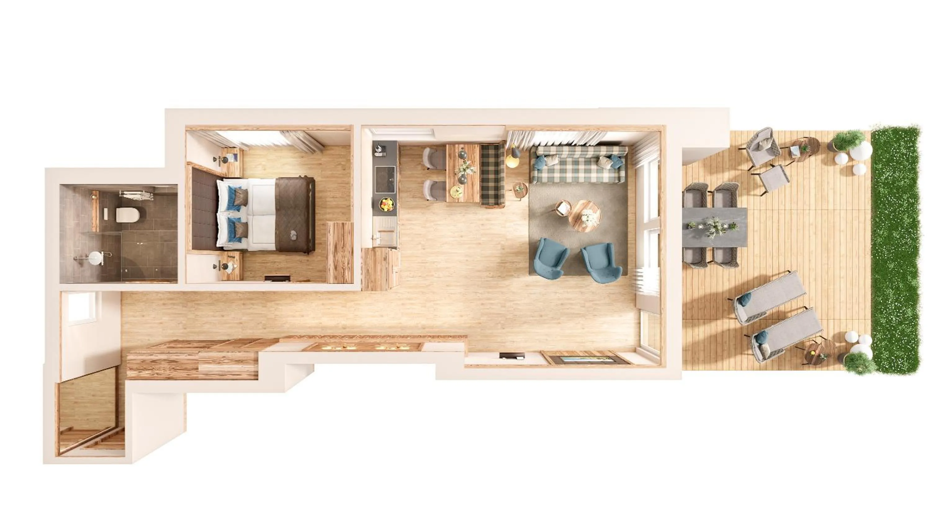 Floor plan in MONDI Hotel Tscherms