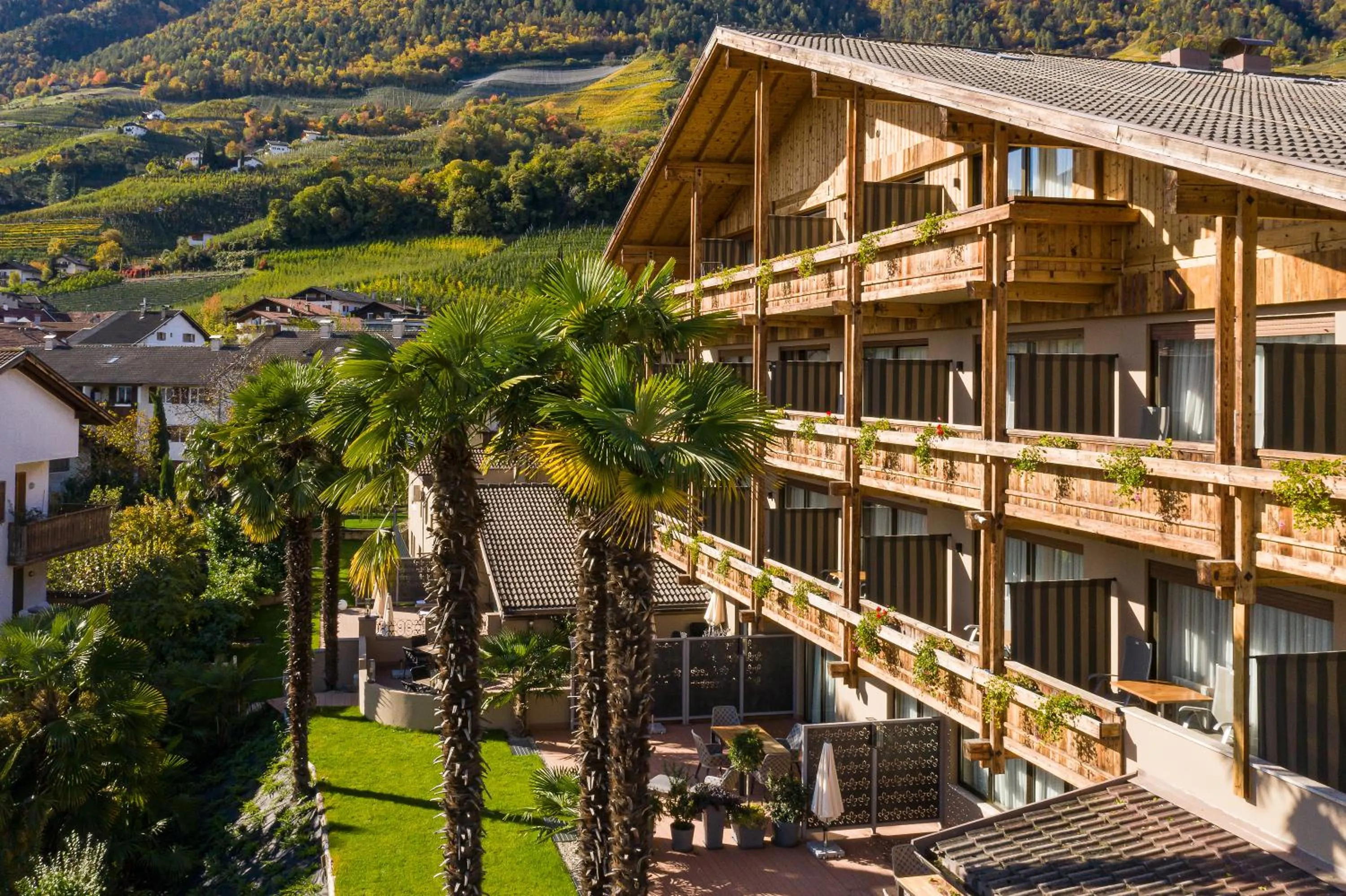 Property building in MONDI Hotel Tscherms