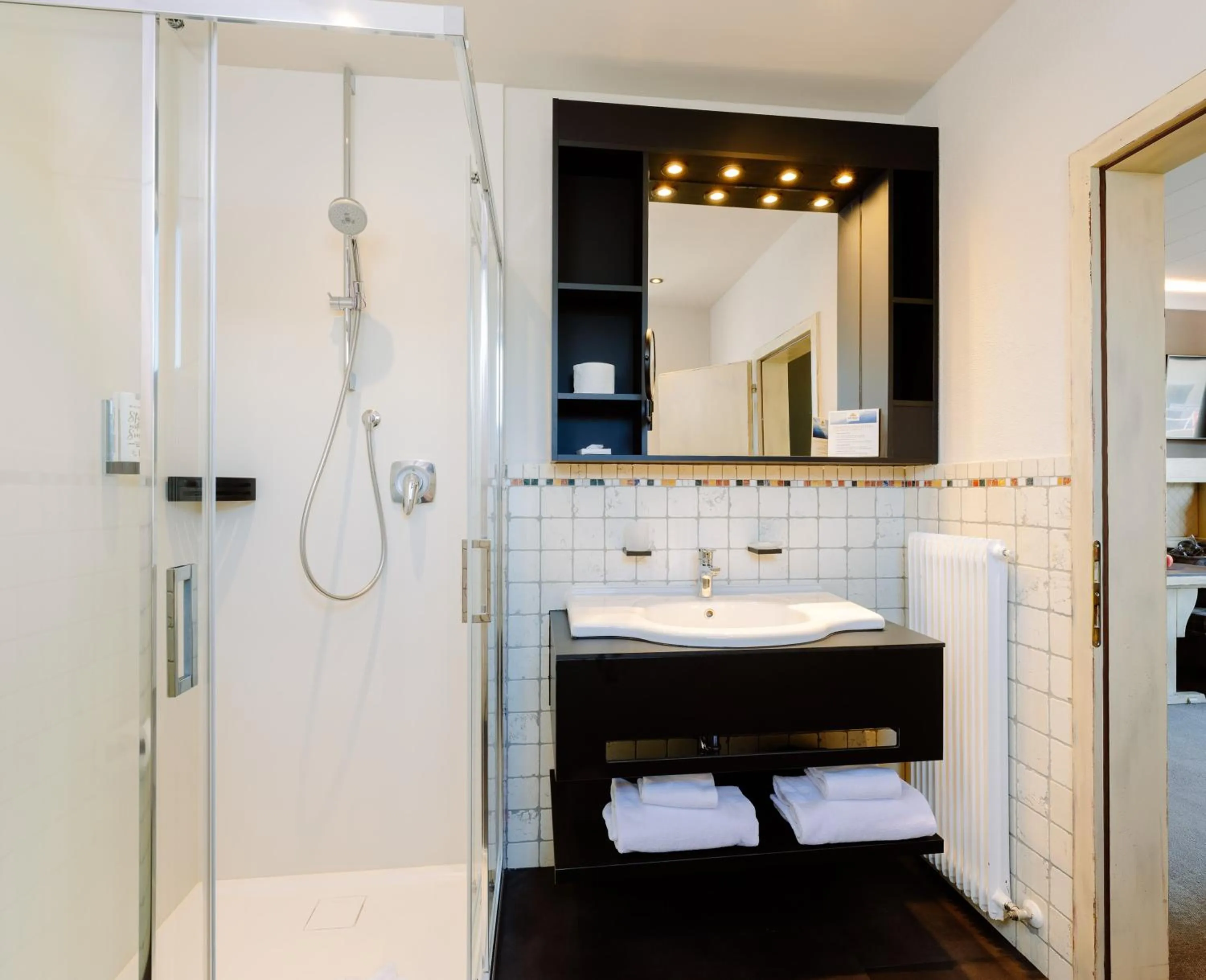 Bathroom in MONDI Hotel Tscherms