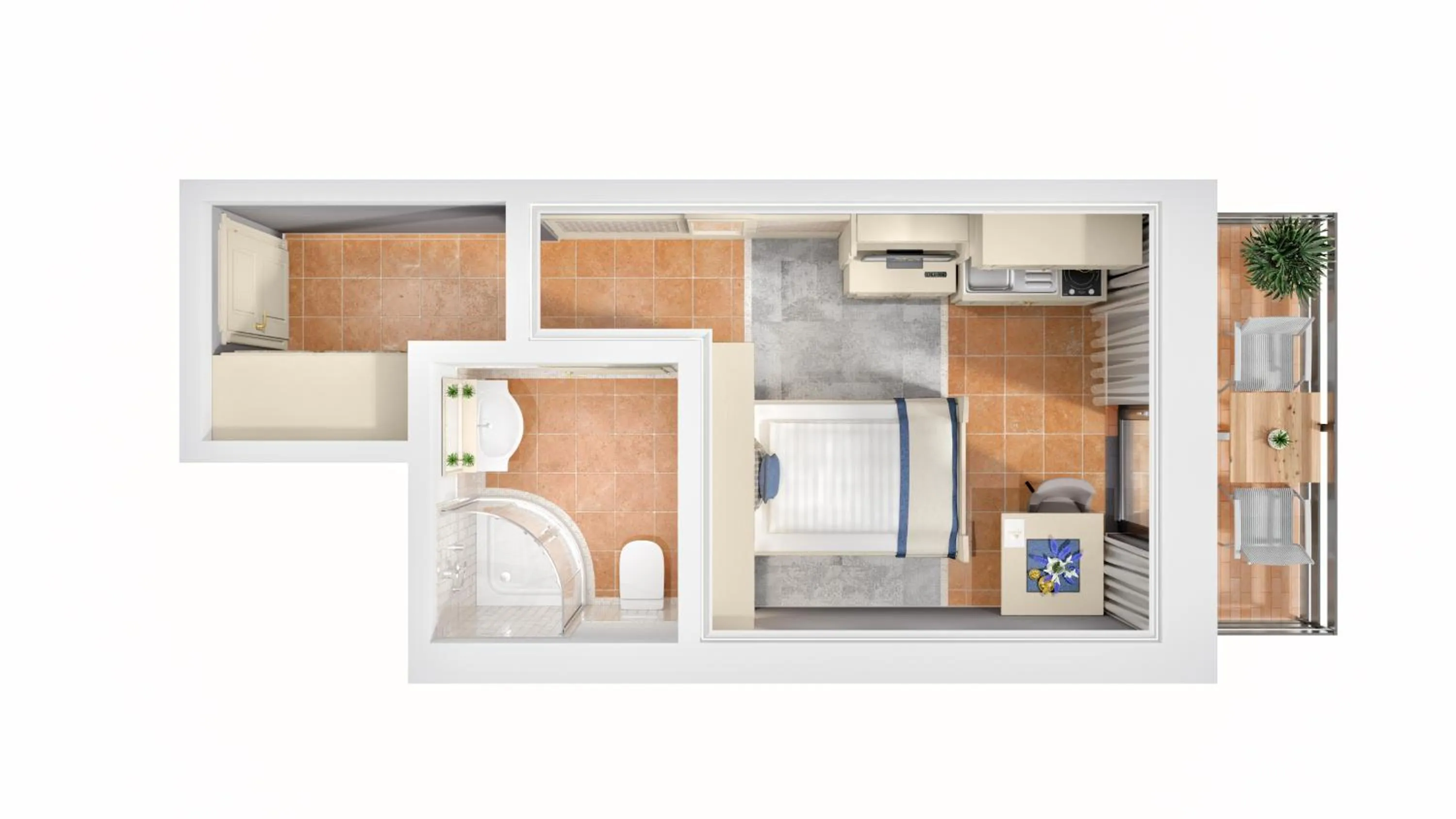 Floor plan in MONDI Hotel Tscherms