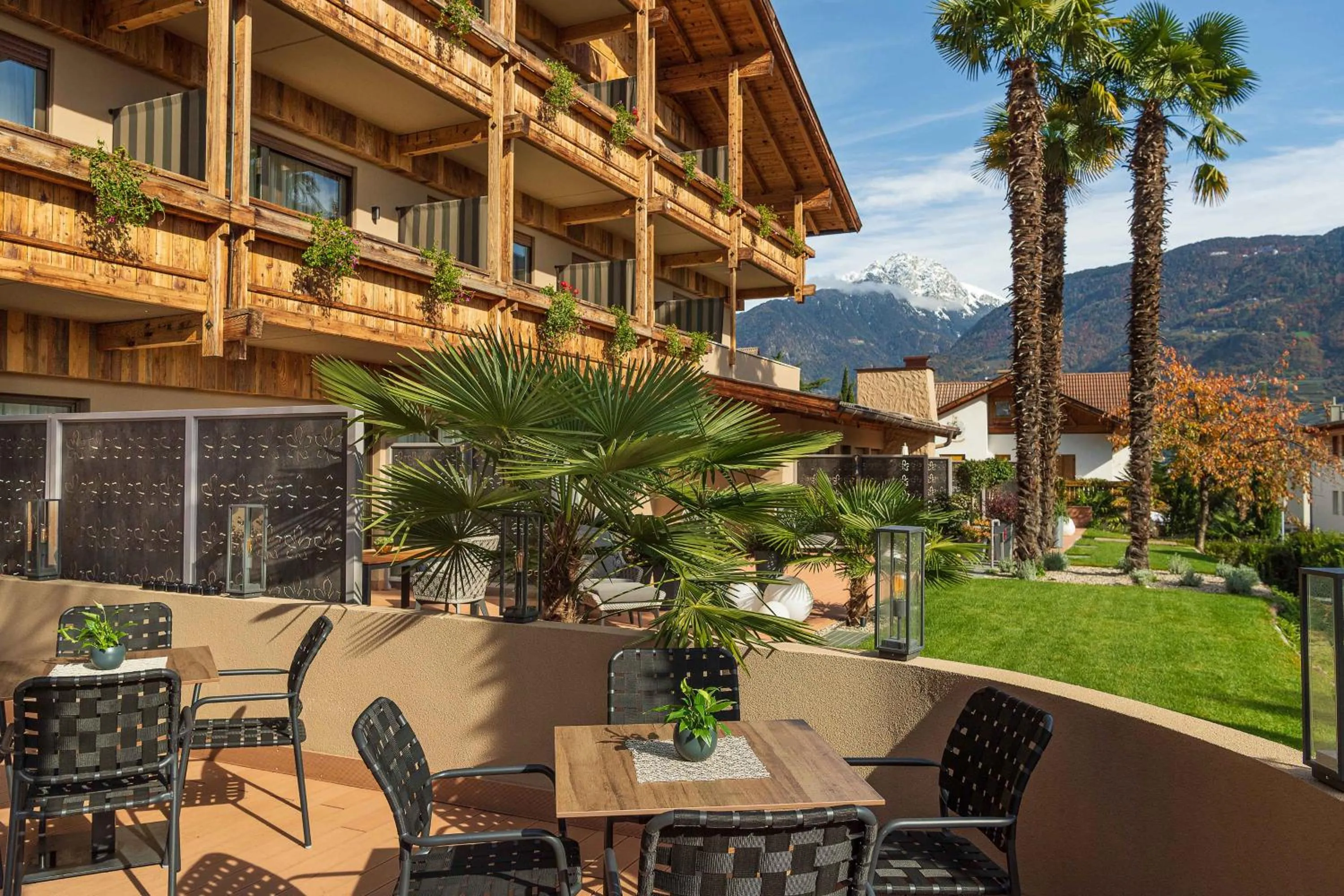 Property building in MONDI Hotel Tscherms