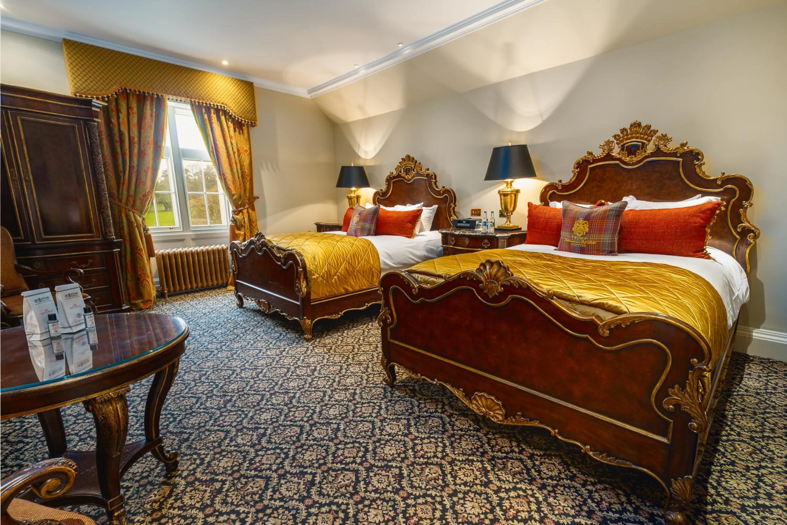 Bedroom, Bed in Trump MacLeod House & Lodge, Scotland