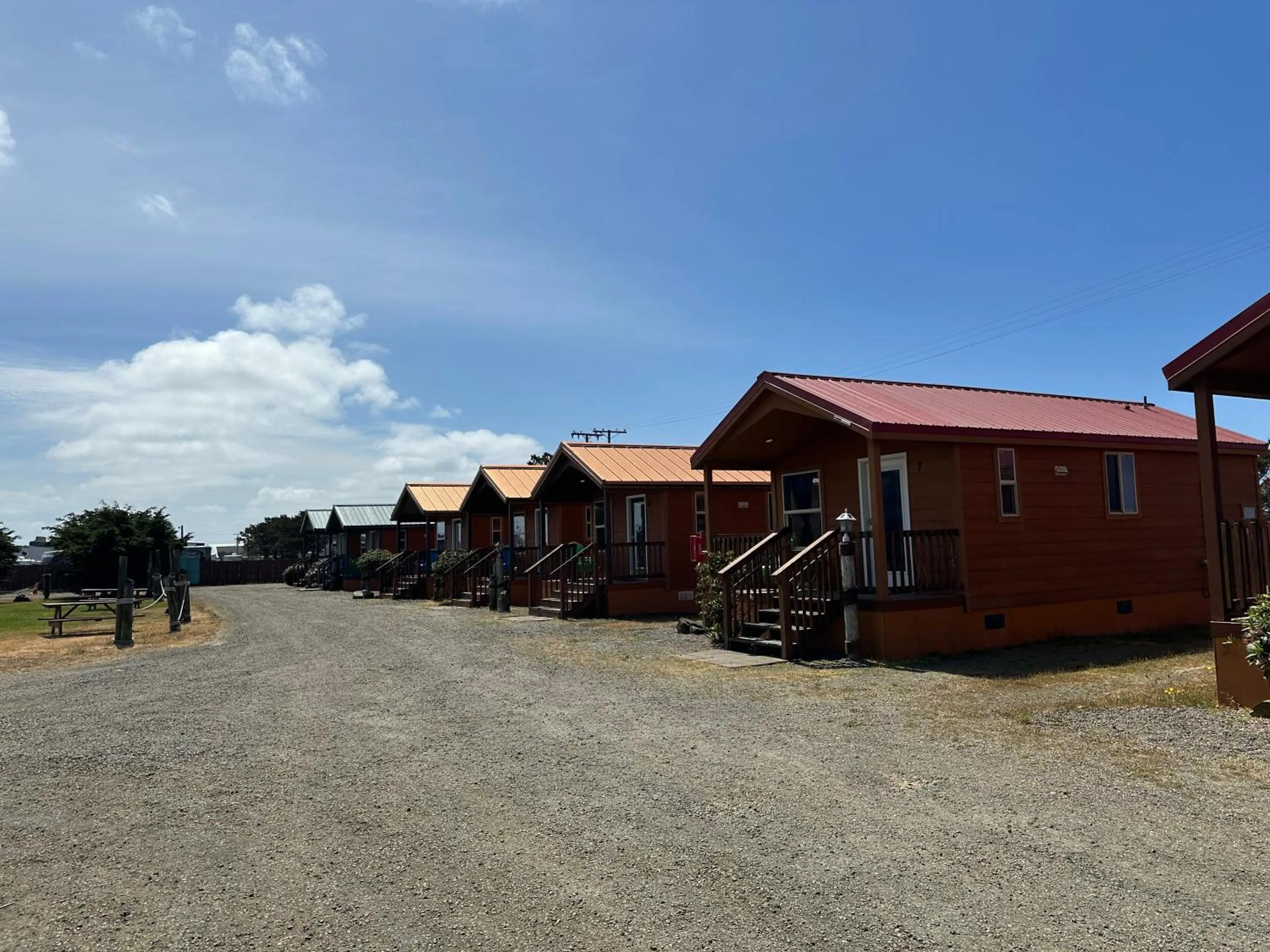 Property building in Westport Inn Cabins