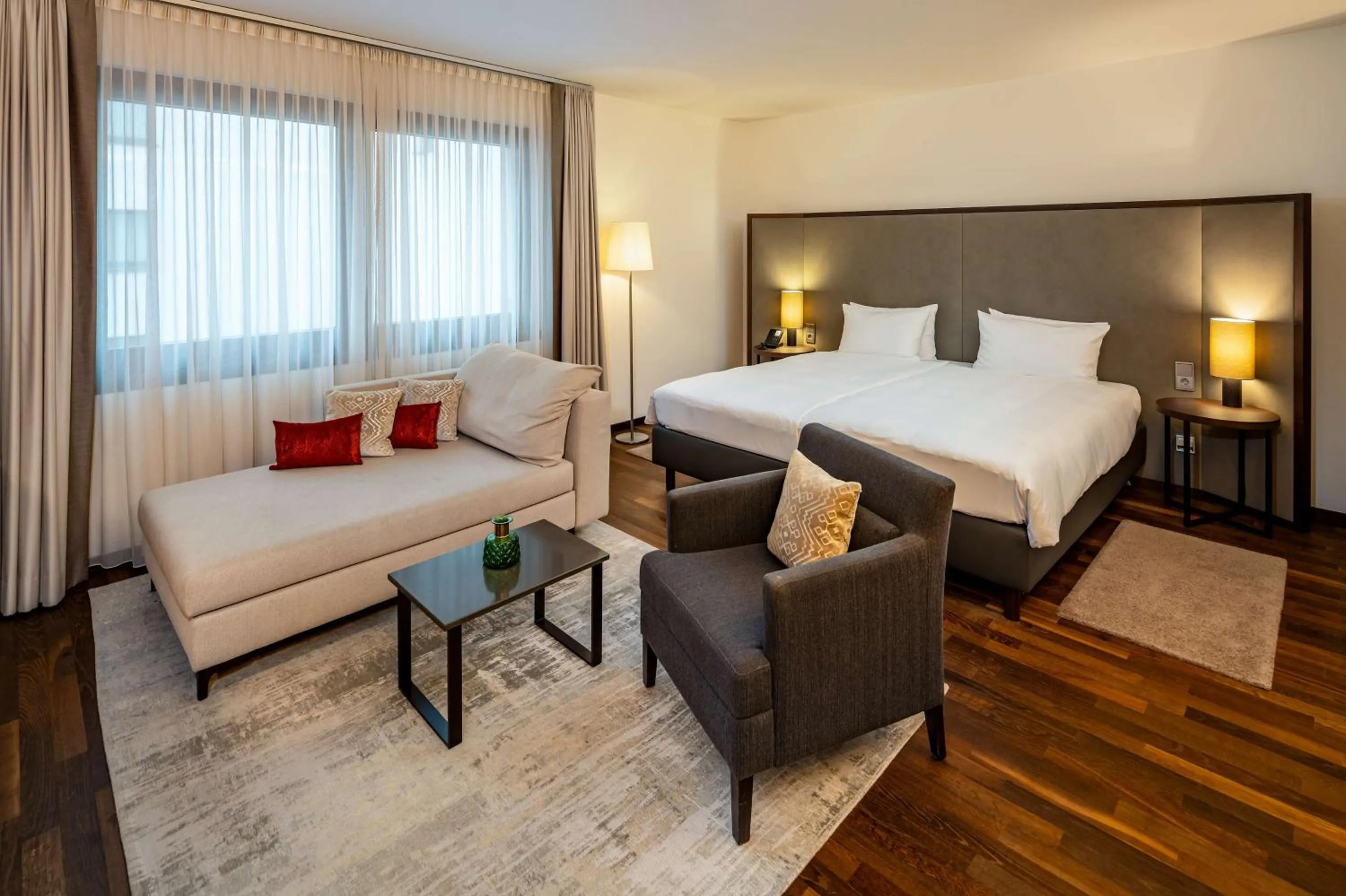 Bedroom, Bed in Park Plaza Trier