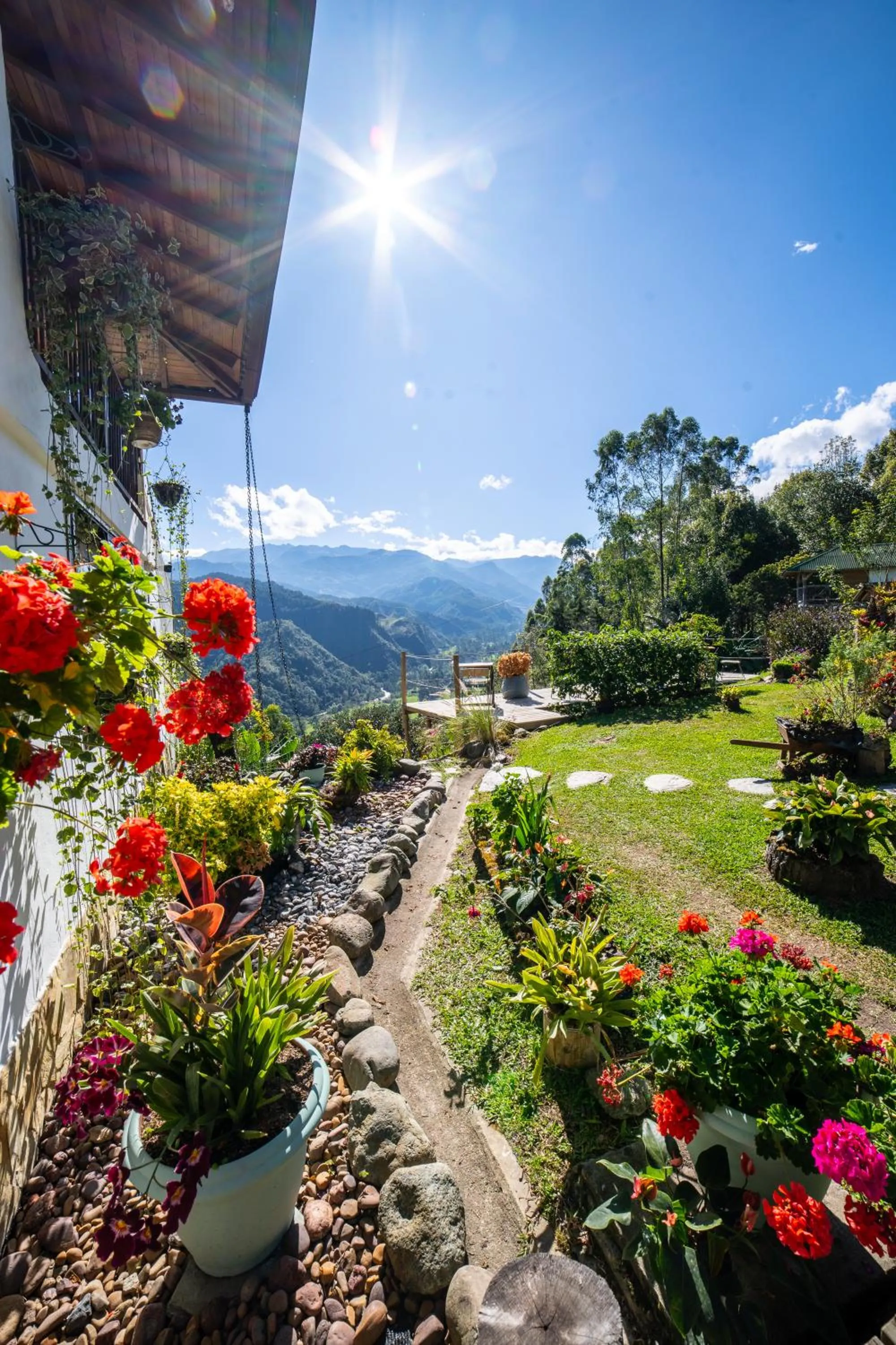 Mountain view in Hotel Kawa Mountain Retreat