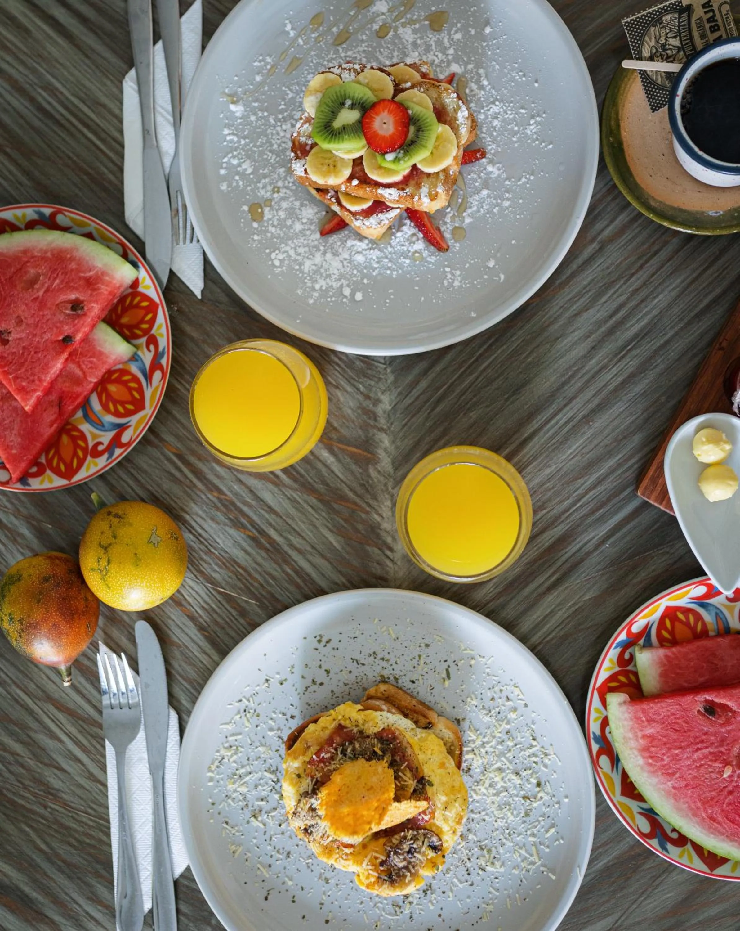 Breakfast in Hotel Kawa Mountain Retreat