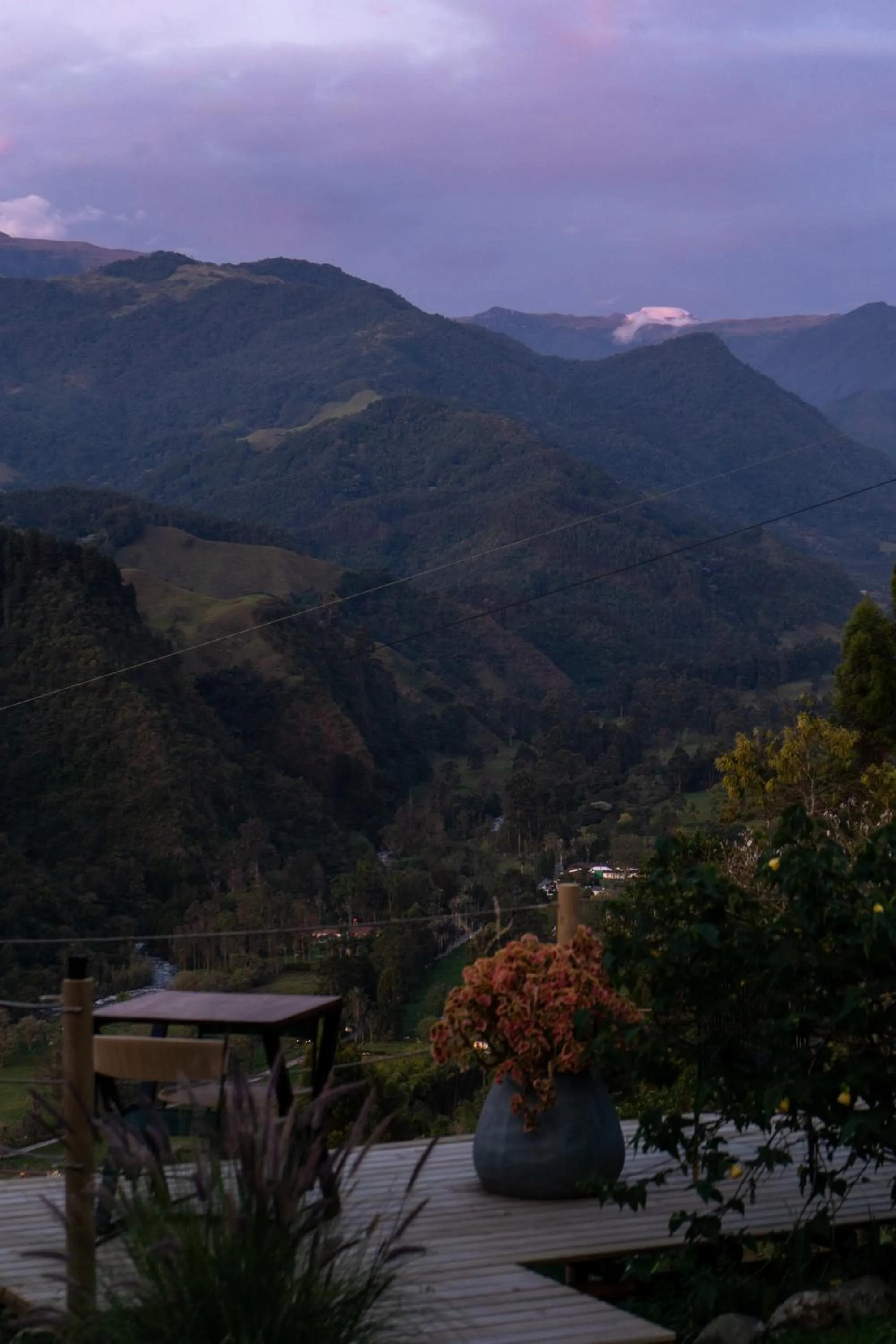 Mountain view in Hotel Kawa Mountain Retreat