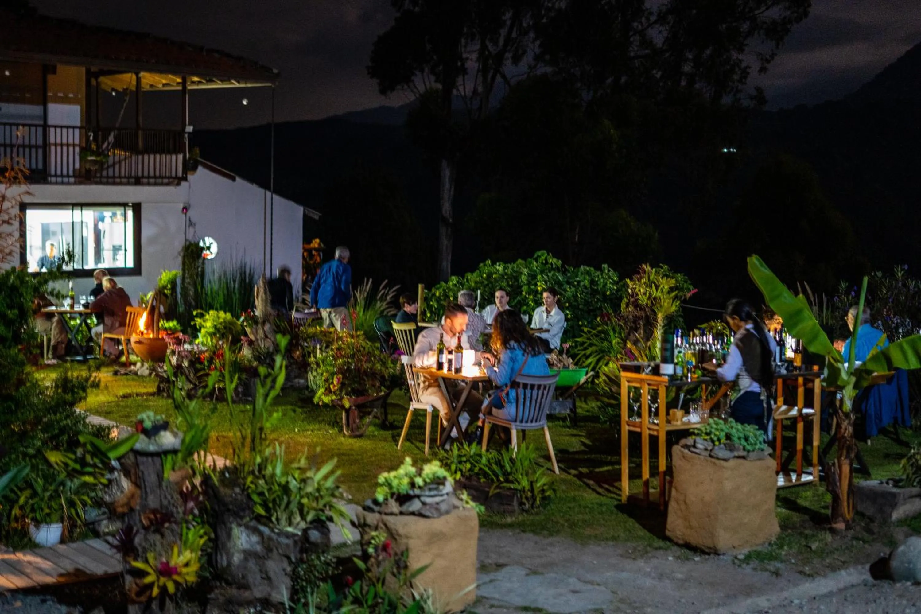 People in Hotel Kawa Mountain Retreat