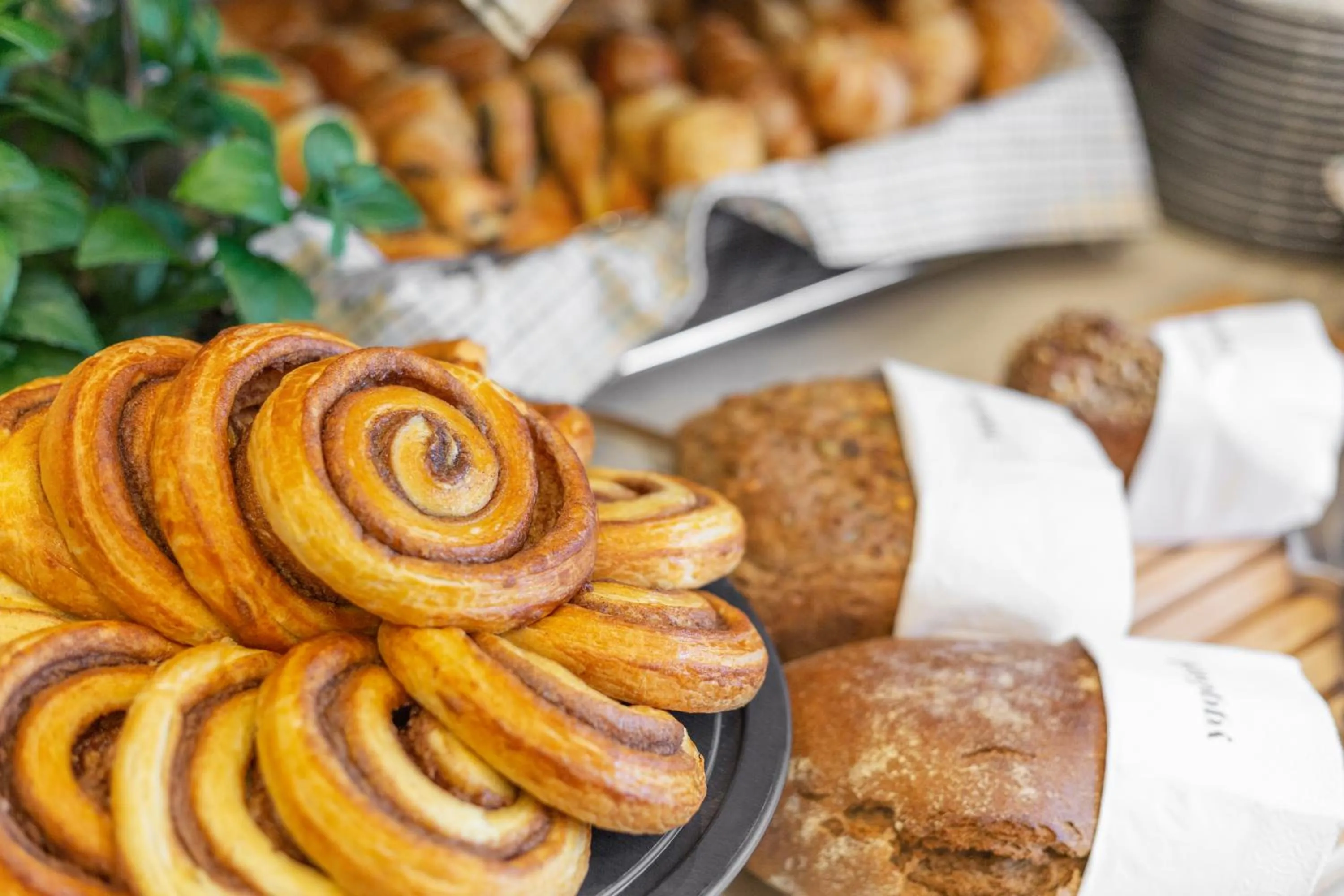 Buffet breakfast in Yggotel Spurv