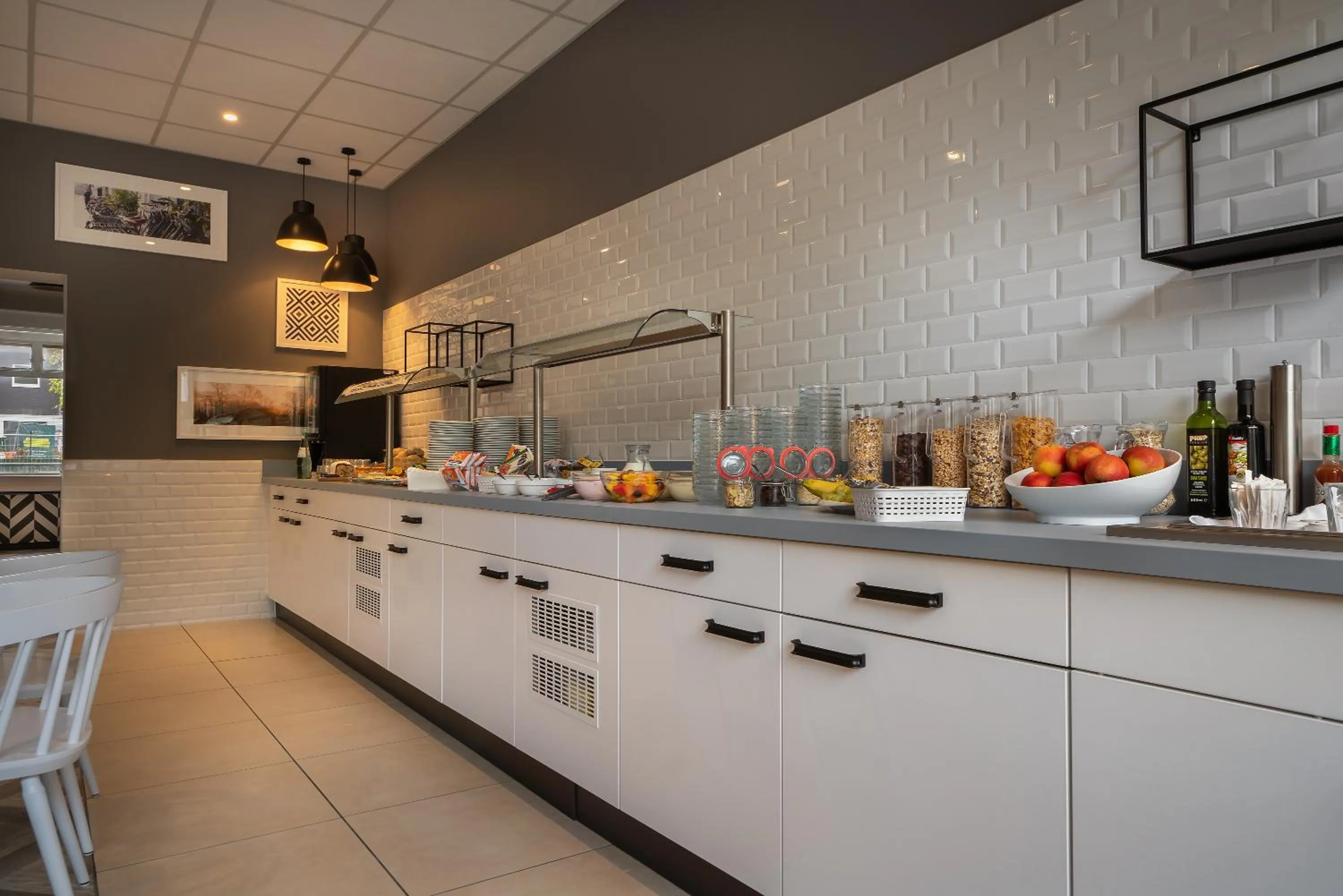 Buffet breakfast in Yggotel Ravn