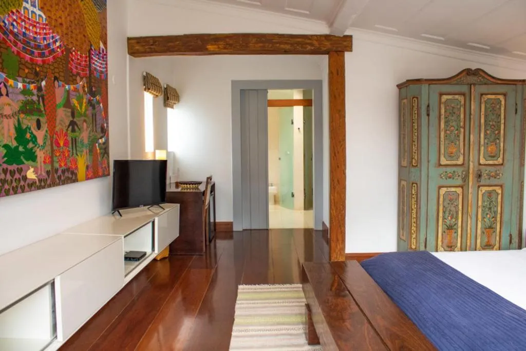 TV and multimedia, Bed in Casa Simone Pousada