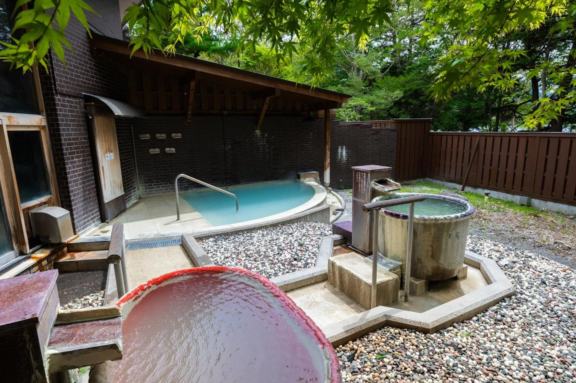 Open Air Bath in Kyukamura Nikko-Yumoto