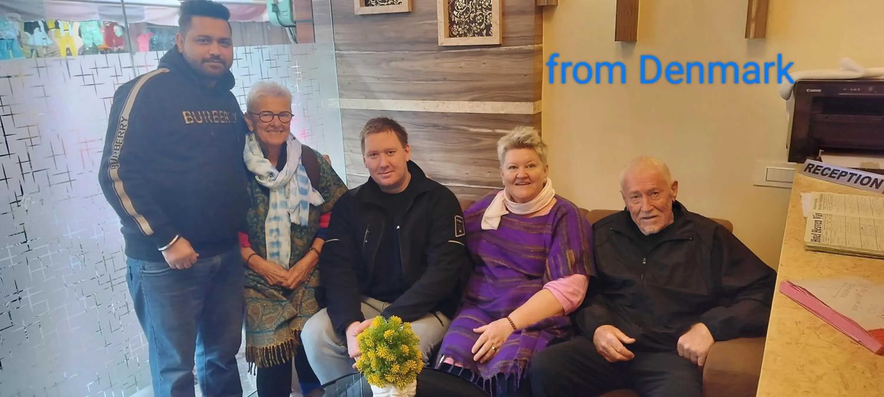 group of guests in Hotel Heaven View - 50m From Golden Temple