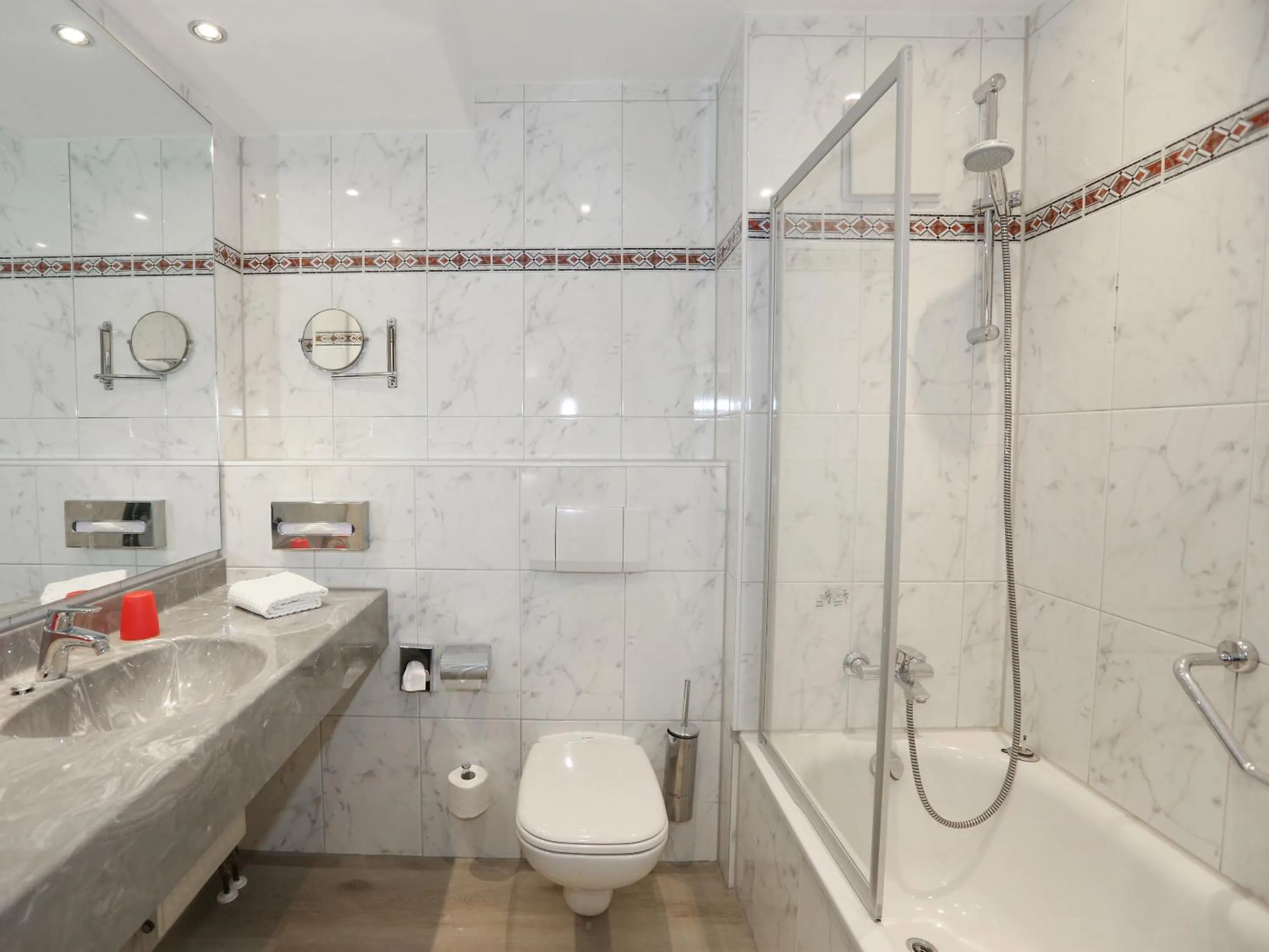 Bathroom in DORMERO Hotel Meerbusch