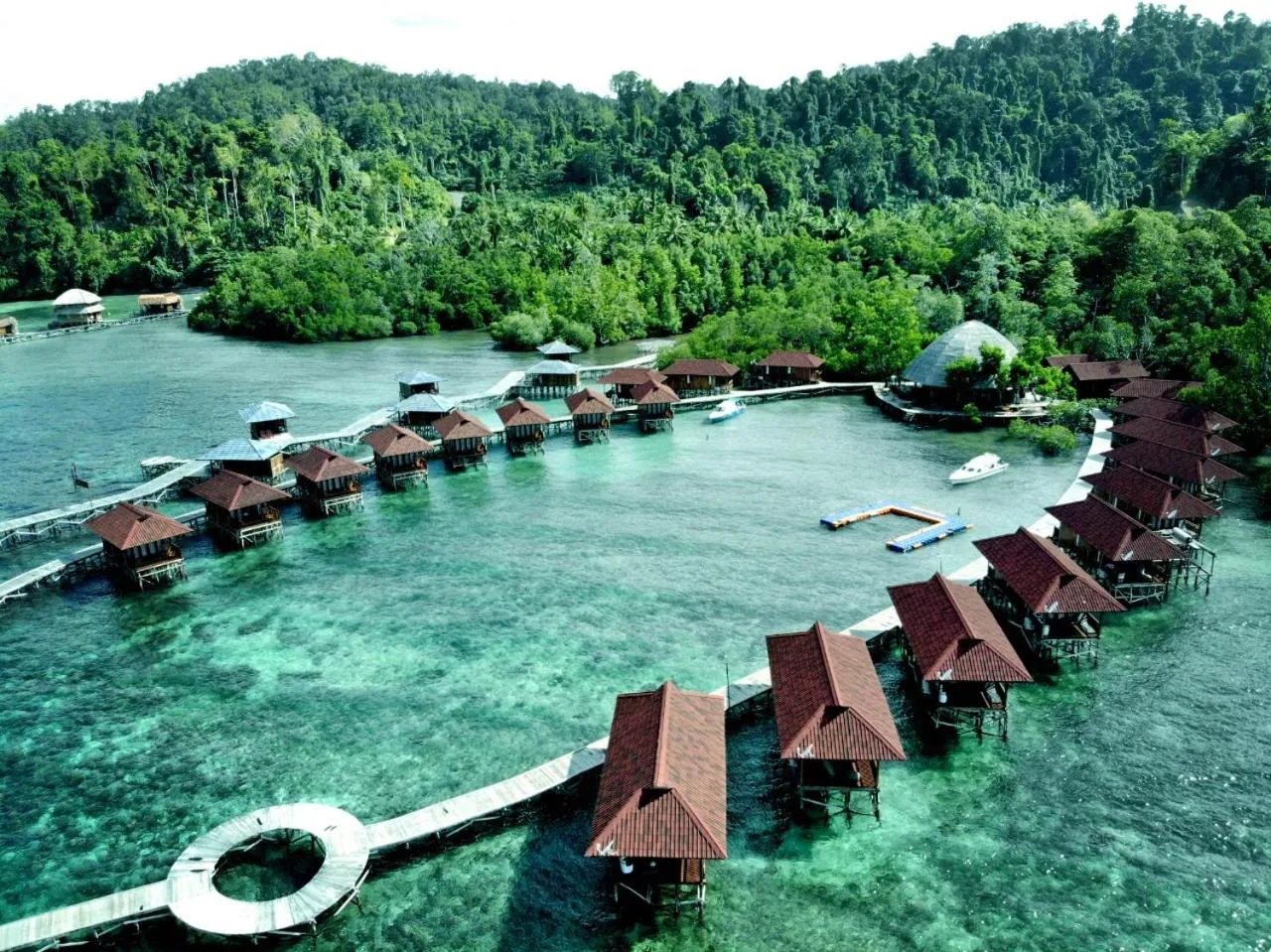 Neighbourhood in Korpak Villa & Resort Raja Ampat