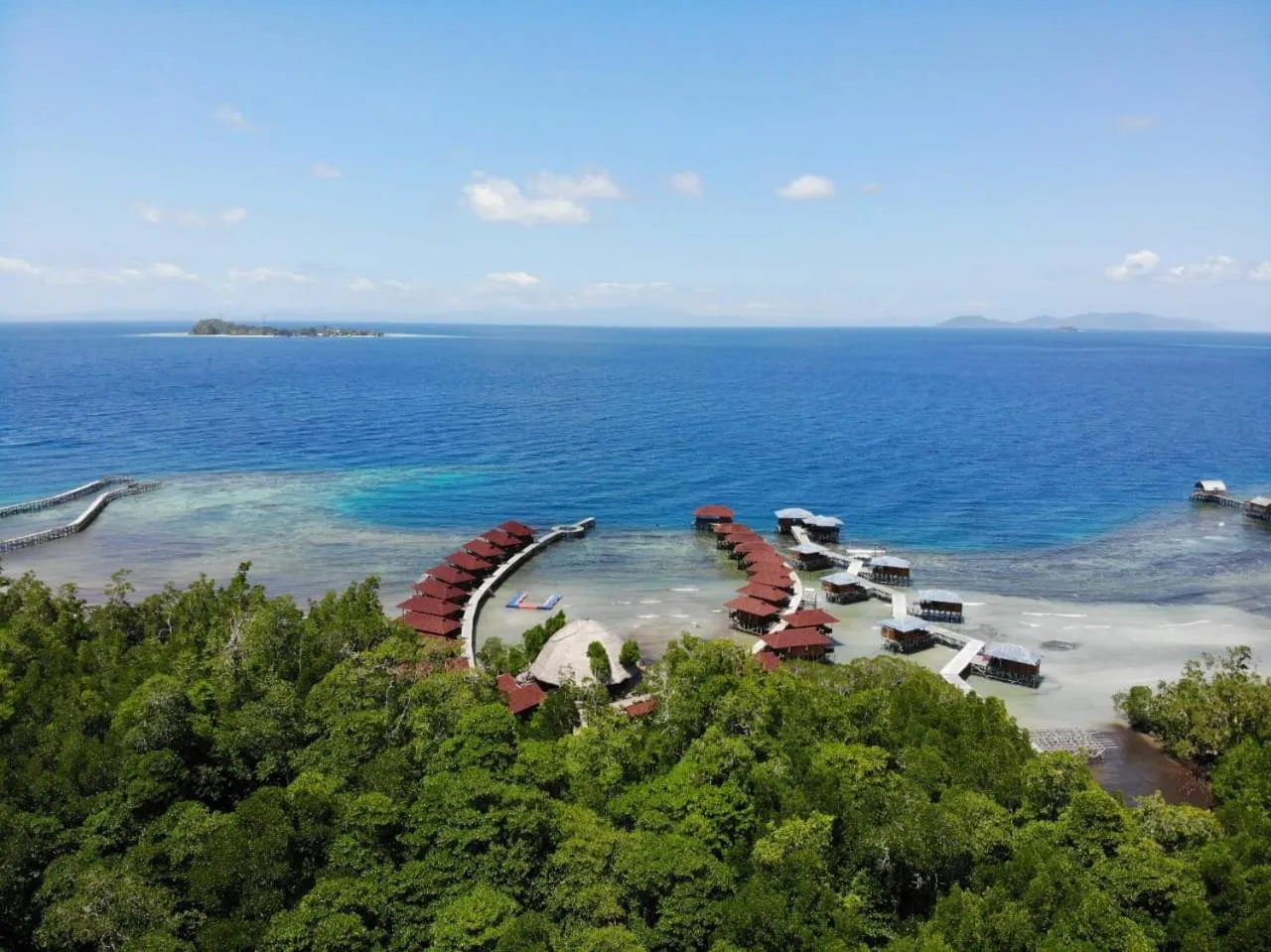 Sea view in Korpak Villa & Resort Raja Ampat
