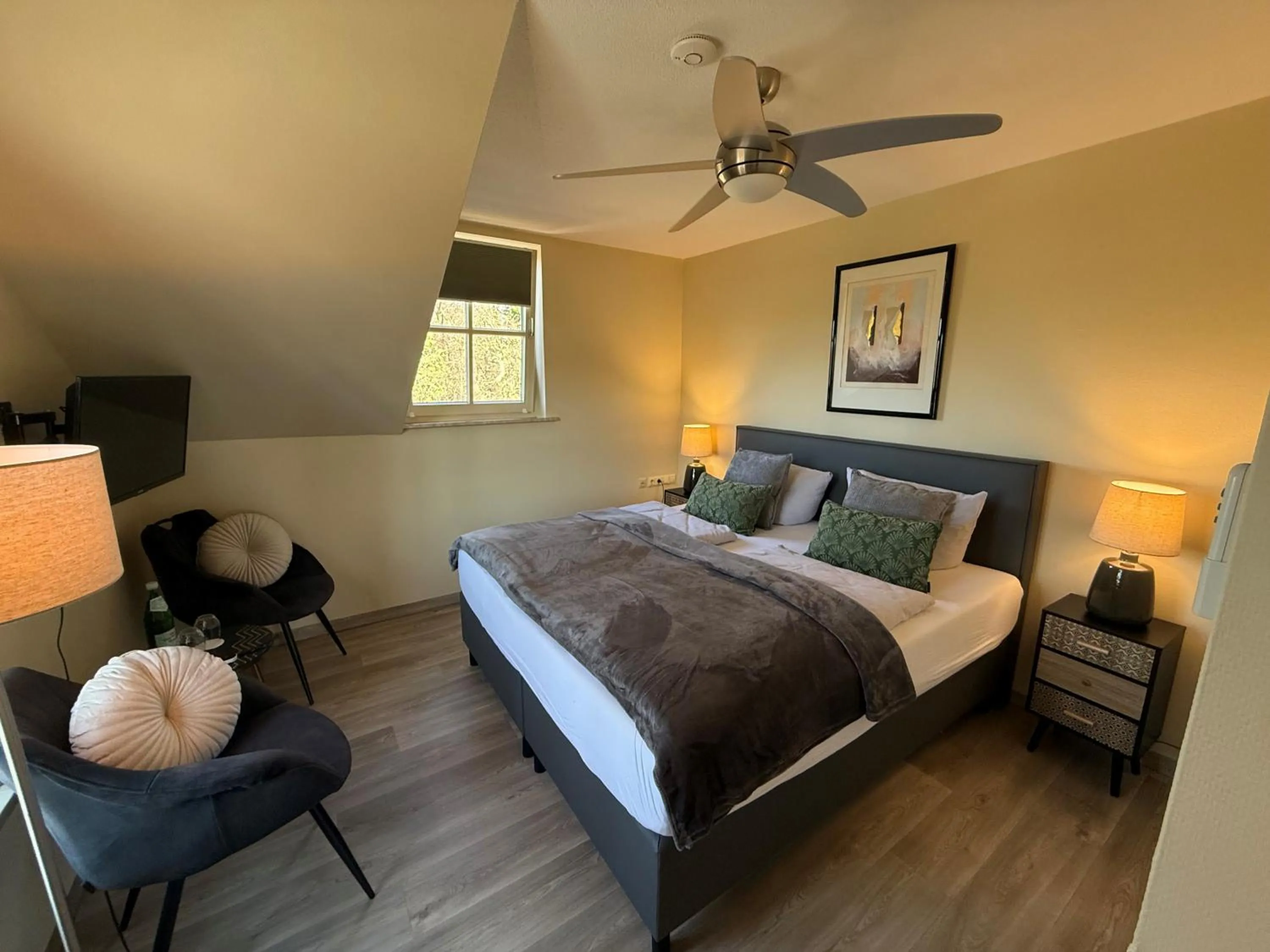 Bed in Hotel Bentheimer Hof