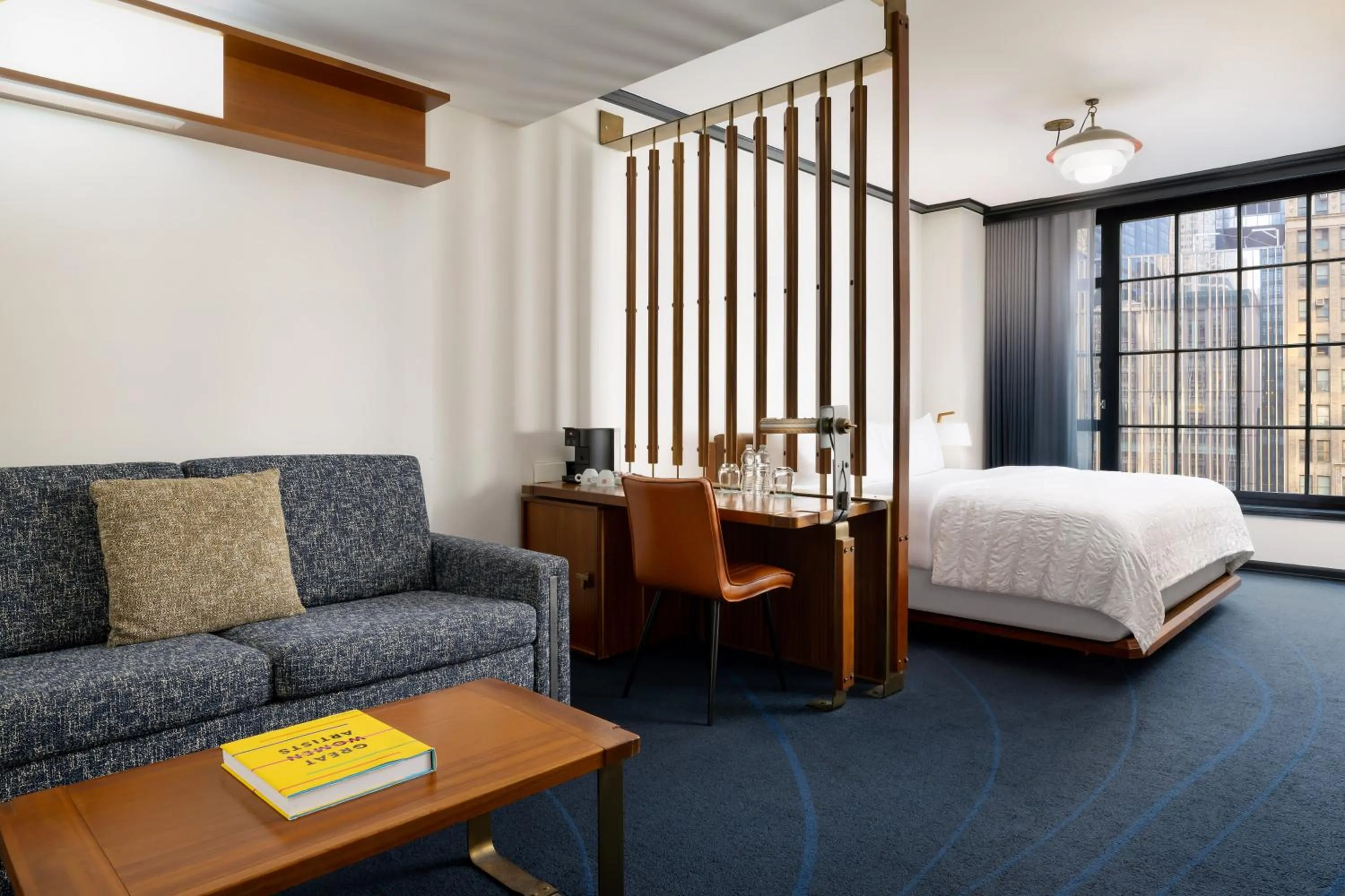 Bed in Le Meridien New York, Central Park