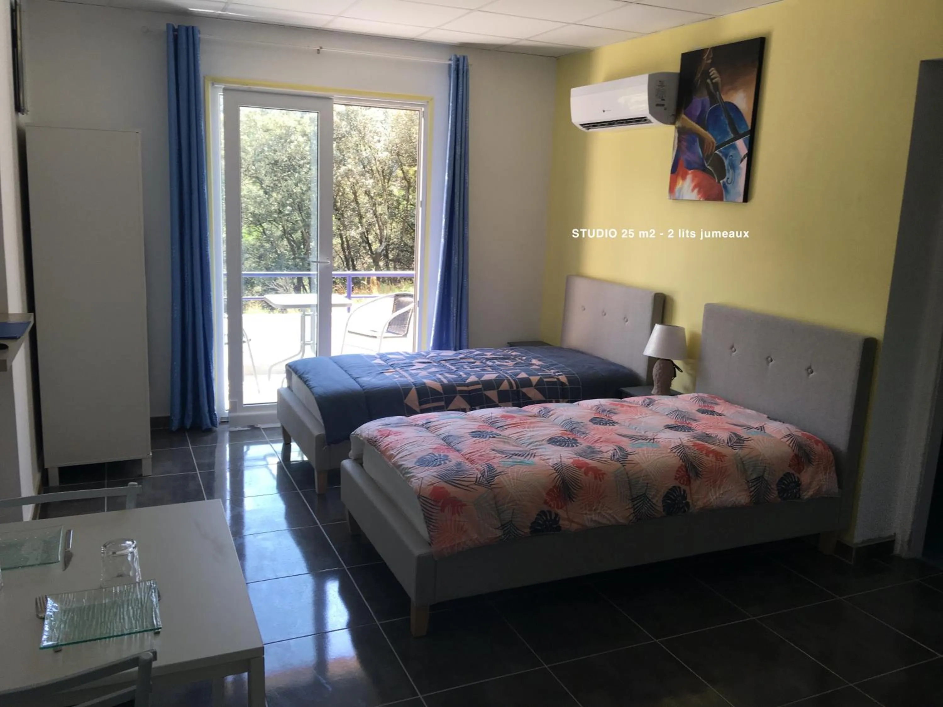 Bed in Domaine des Anges