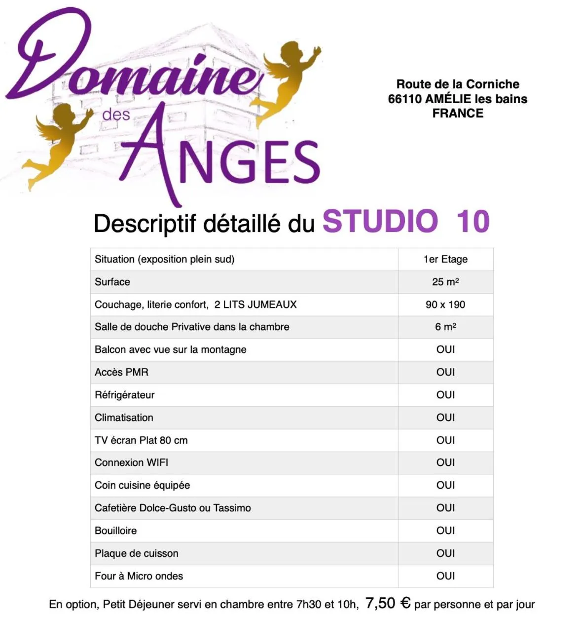 Domaine des Anges