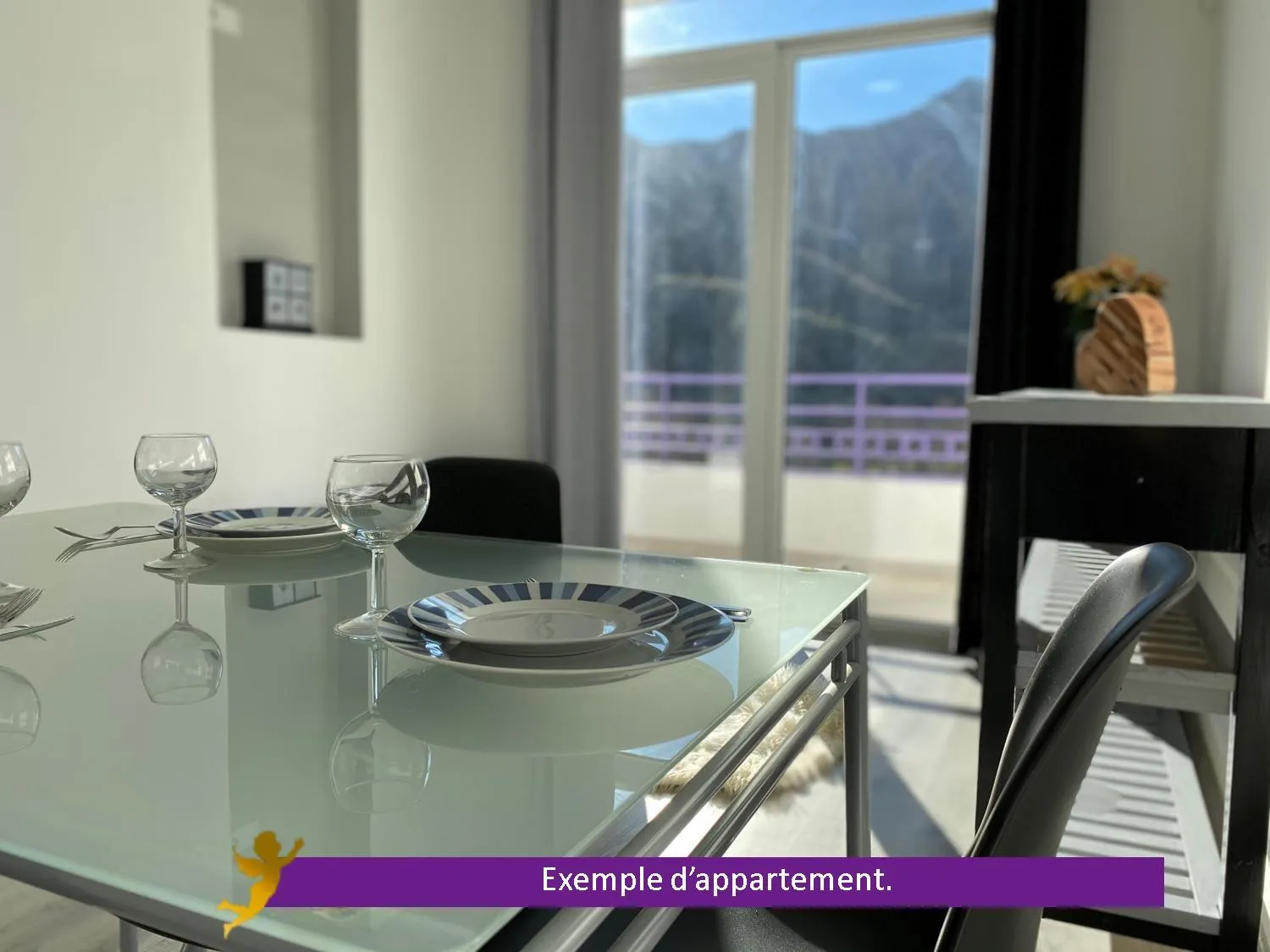 Dining area in Domaine des Anges