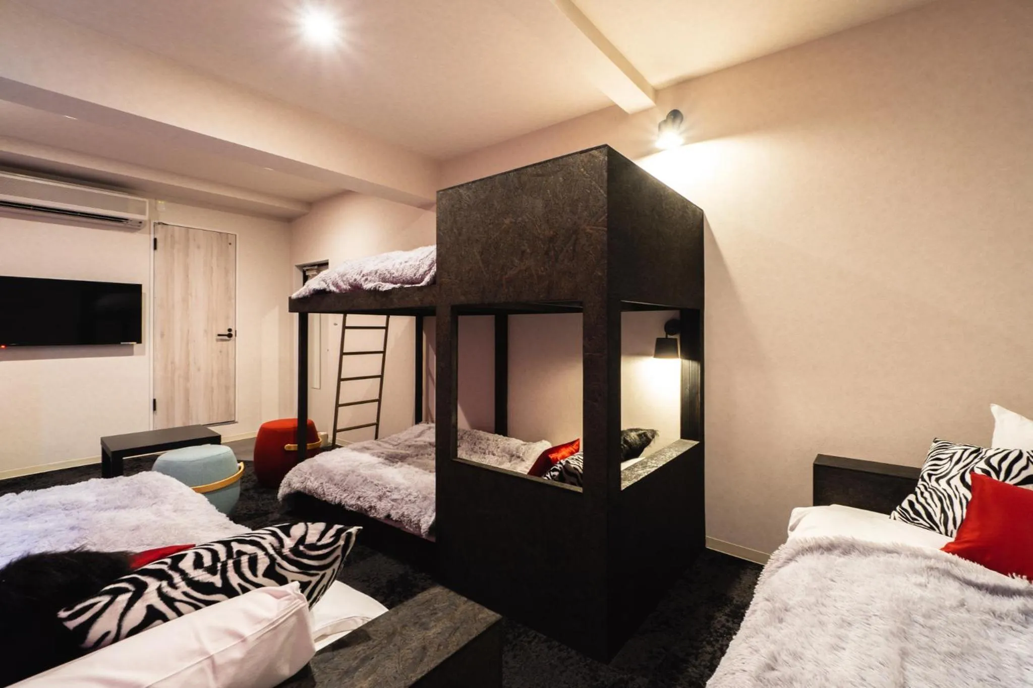 Bed in BAKURO - DOYANEN HOTELs