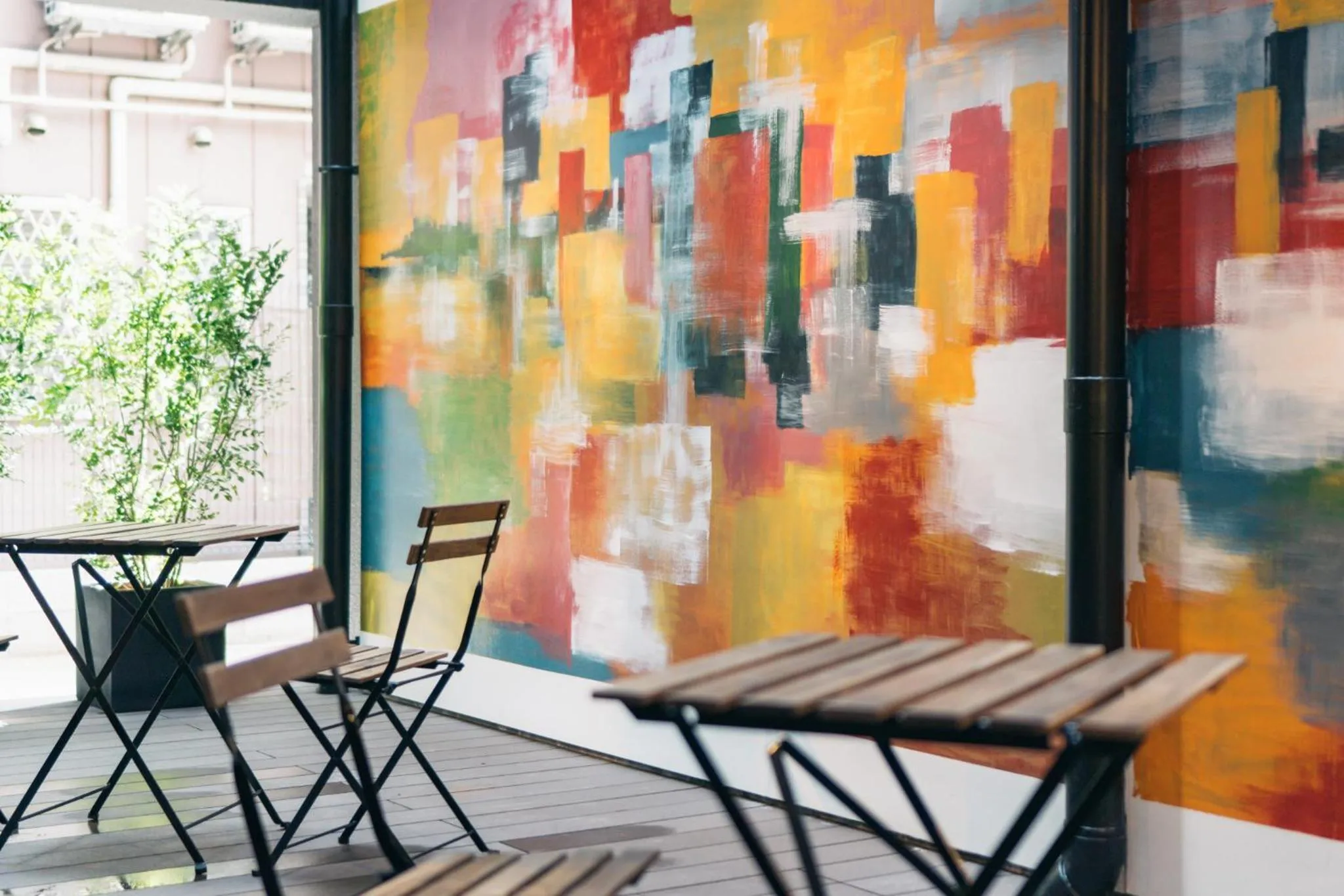 Balcony/Terrace in BAKURO - DOYANEN HOTELs