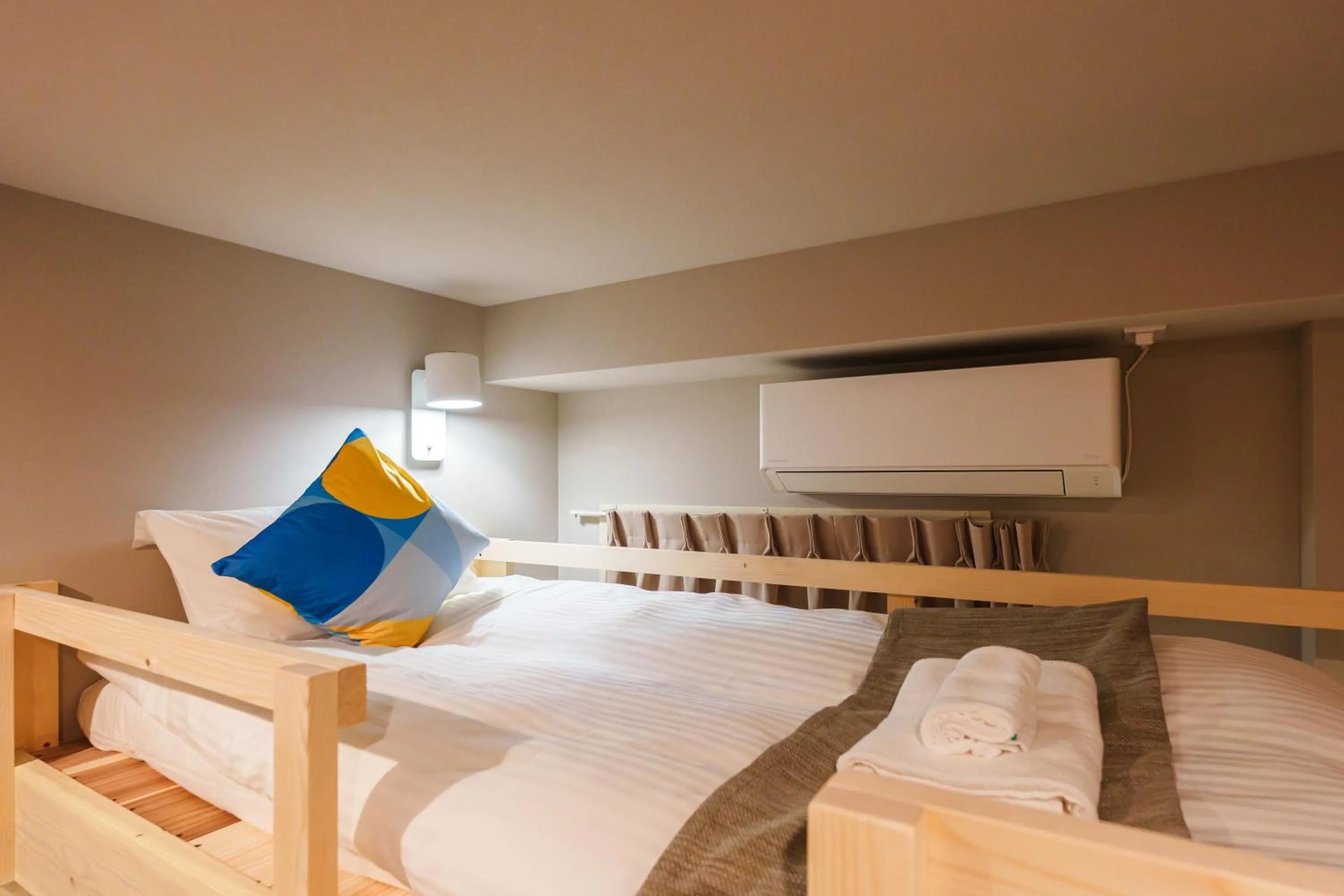 Bed in BAKURO - DOYANEN HOTELs