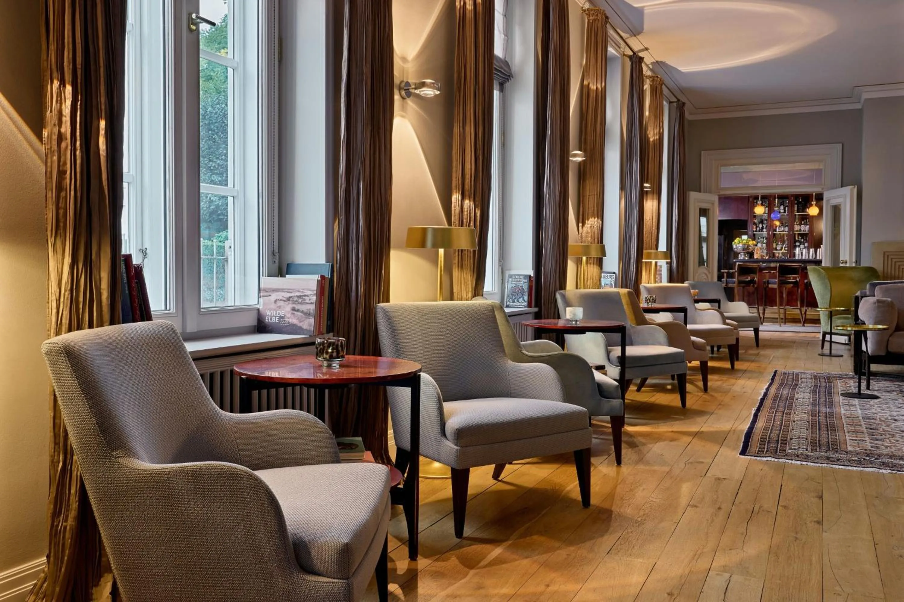 Lounge or bar in Louis C Jacob, Hamburg, Autograph Collection