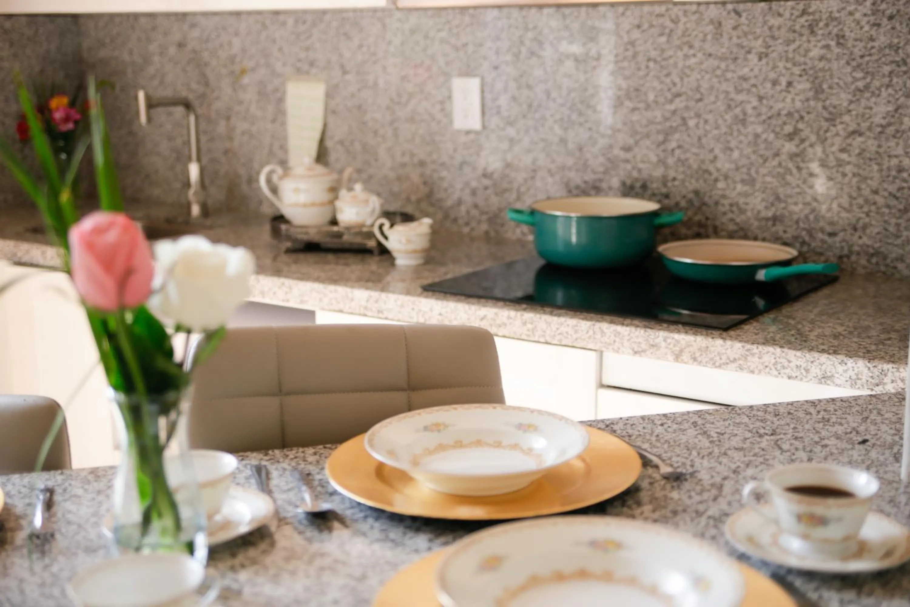 Dining area in Casa Turin