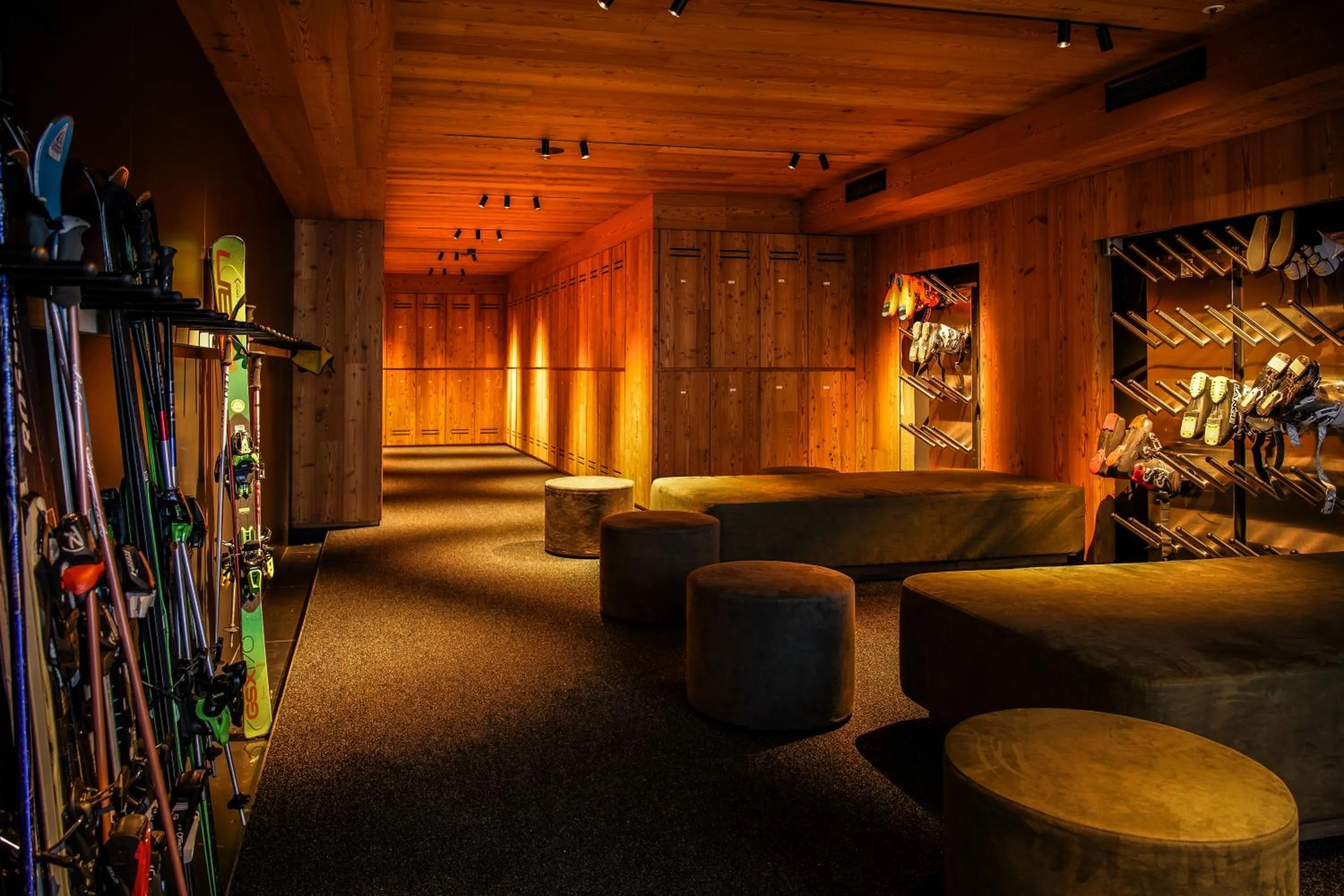 Seating area in Hotel al Piolet